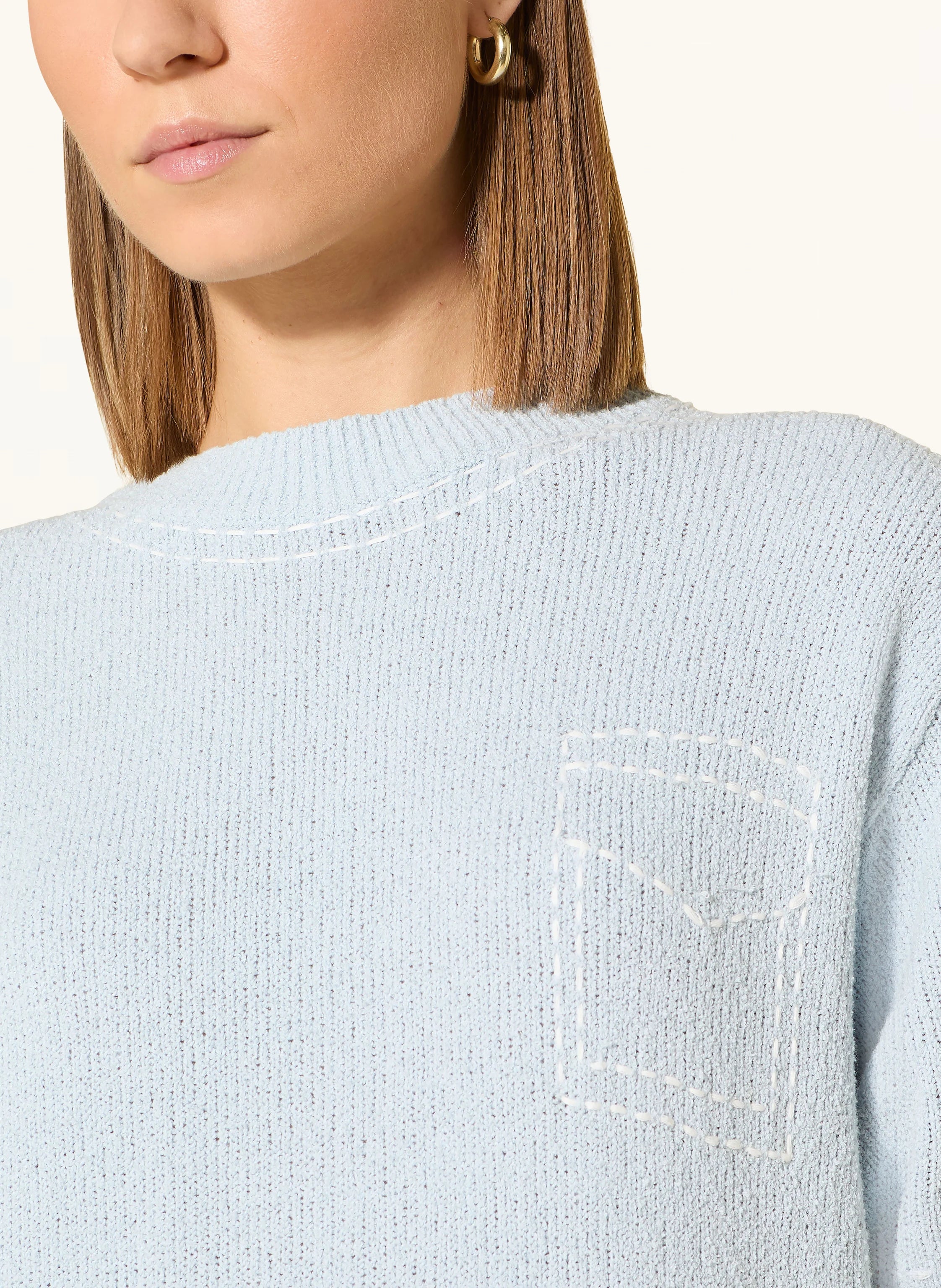 CATNOIR - Light Blue Pocket Knit