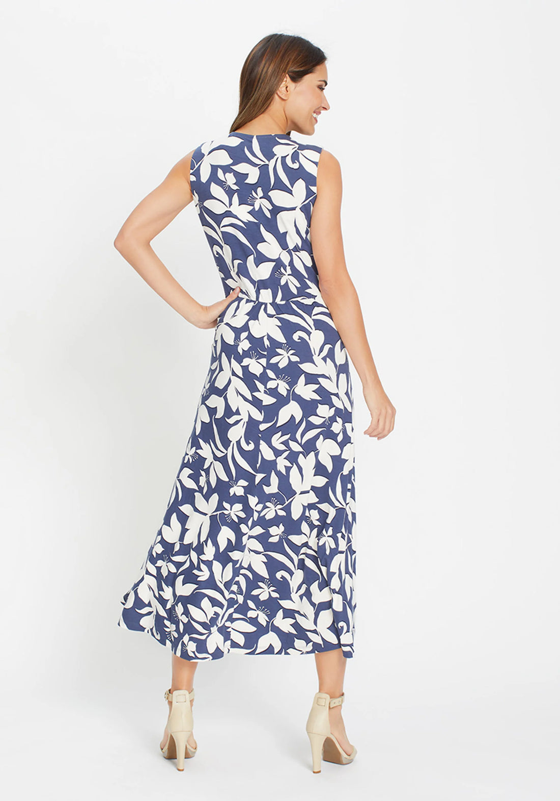 Olsen- Floral Print Maxi Dress