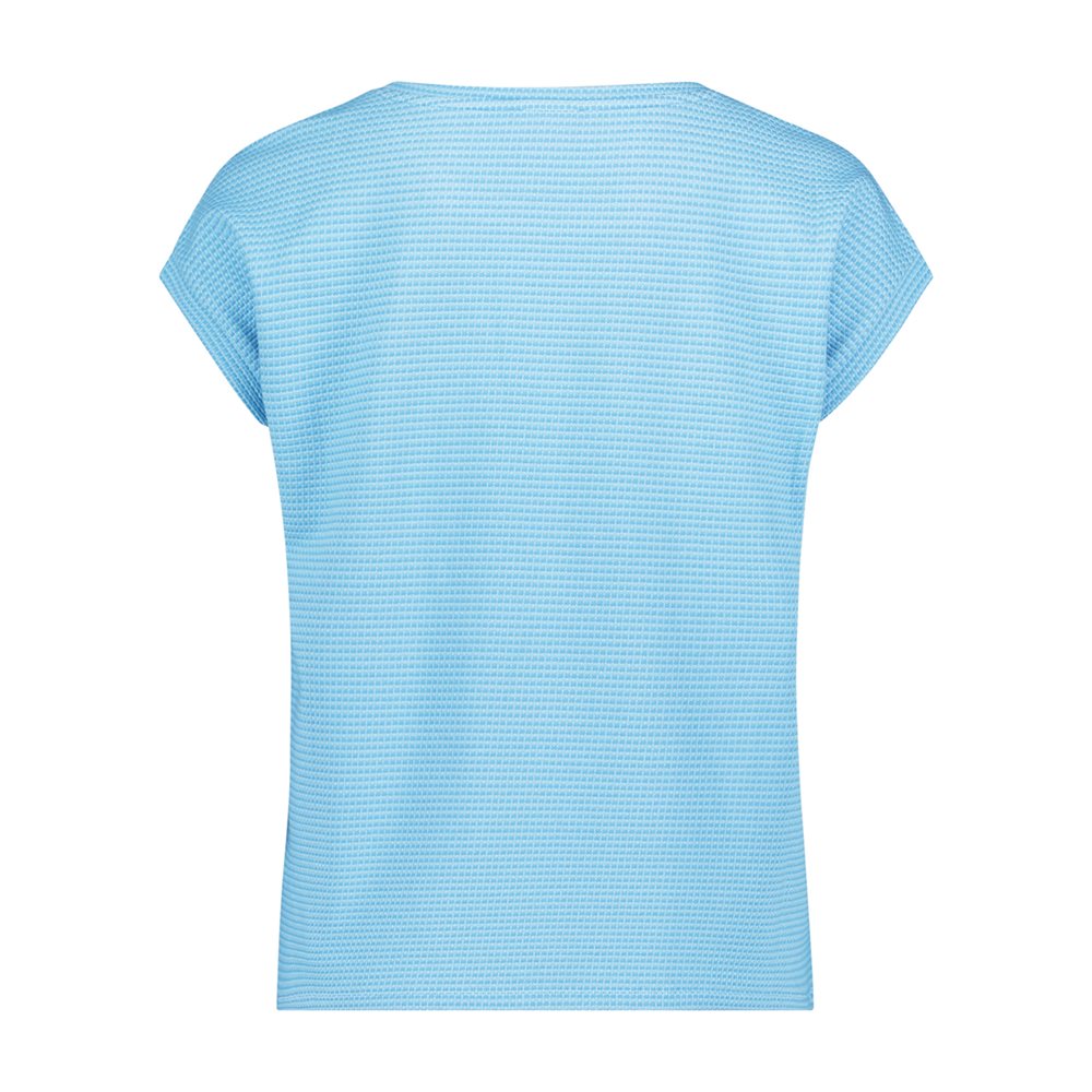Betty Barclay - Blue Textured T-Shirt
