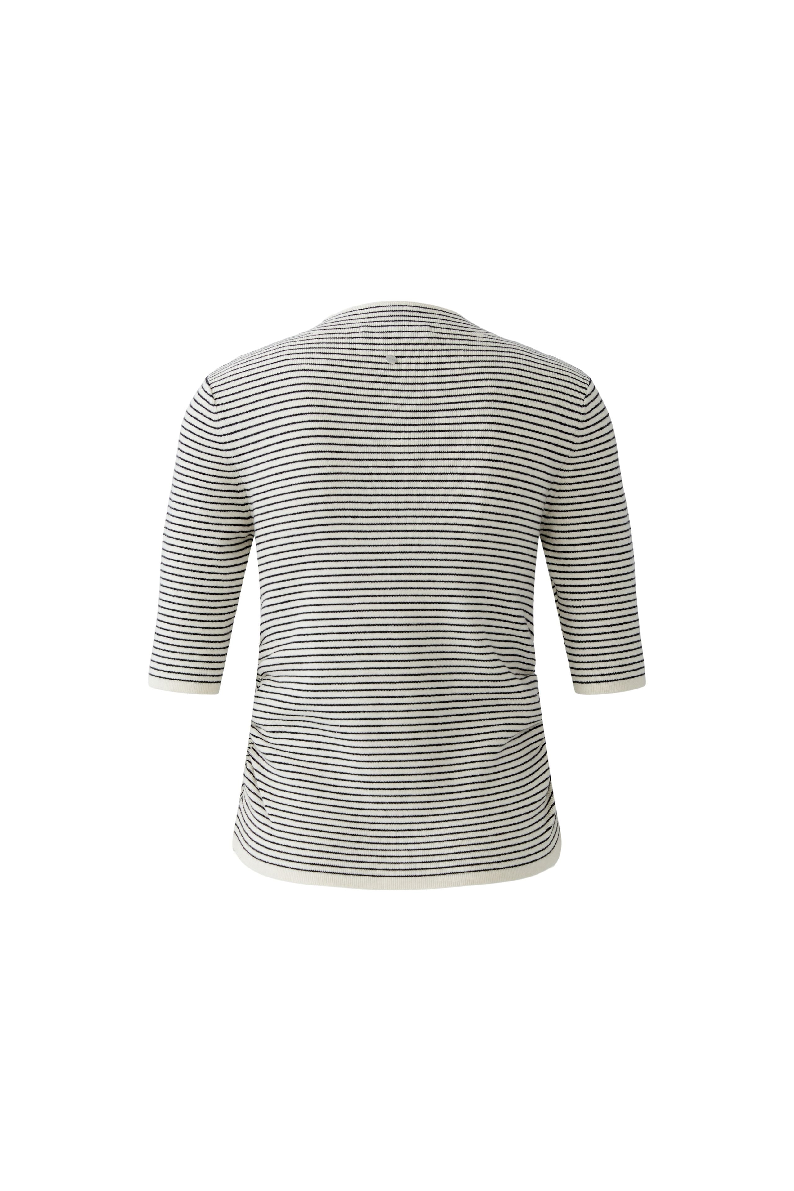 Oui- Black and White Knit Top