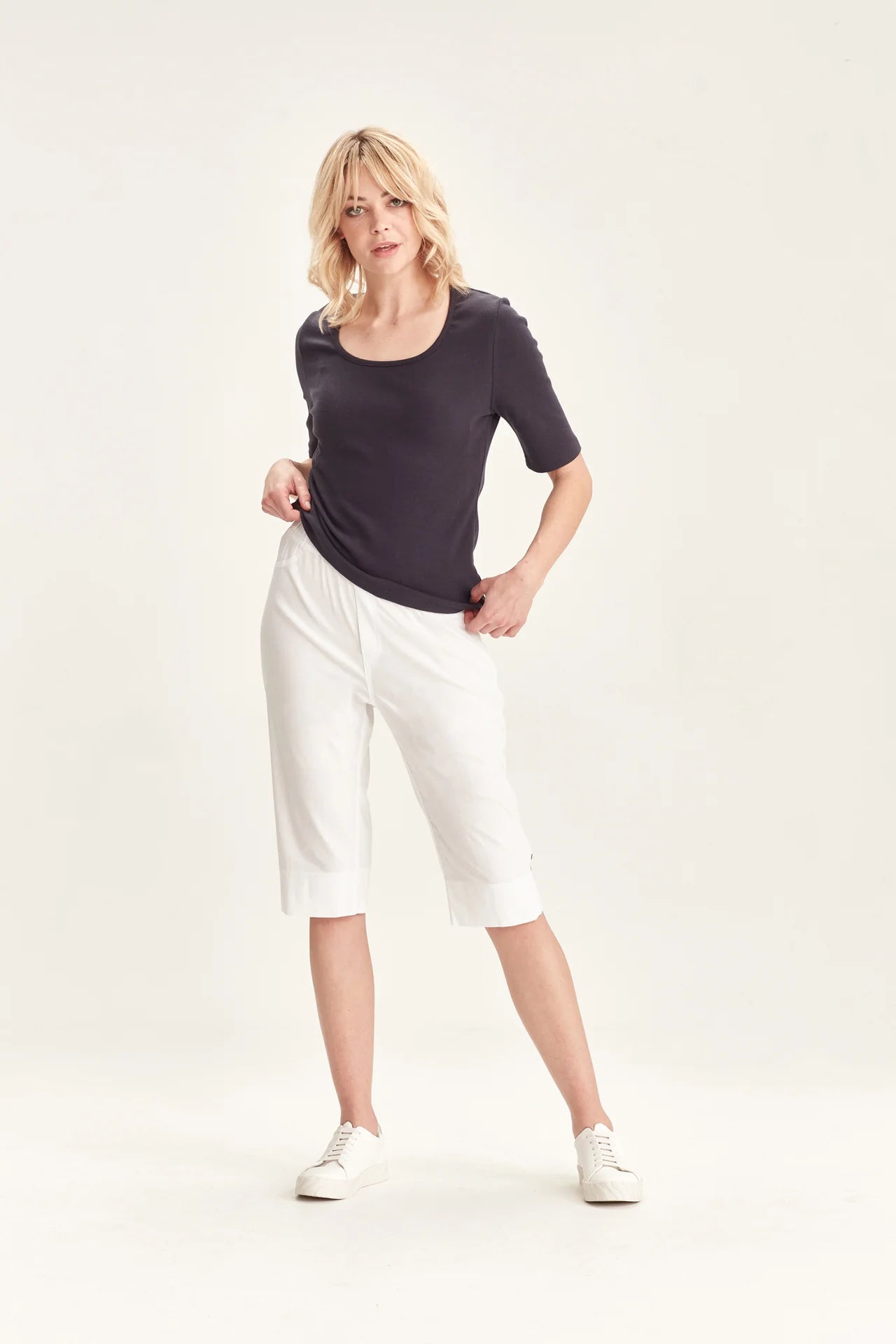 Verge - Bermuda Short - White