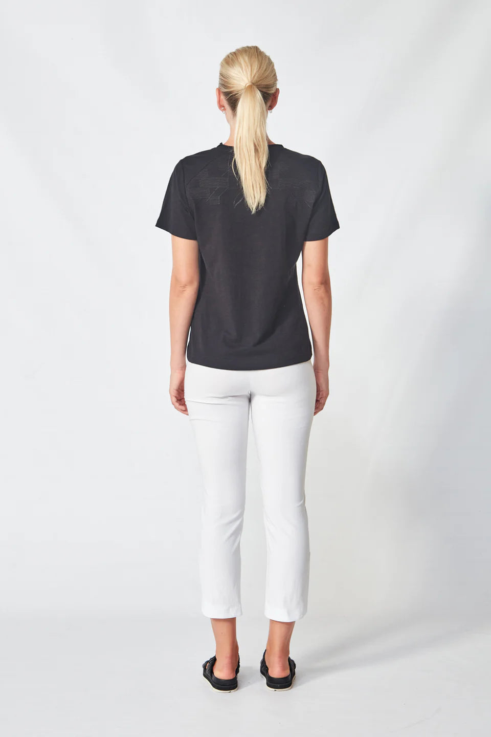Verge - Acrobat Rivet Pant in White
