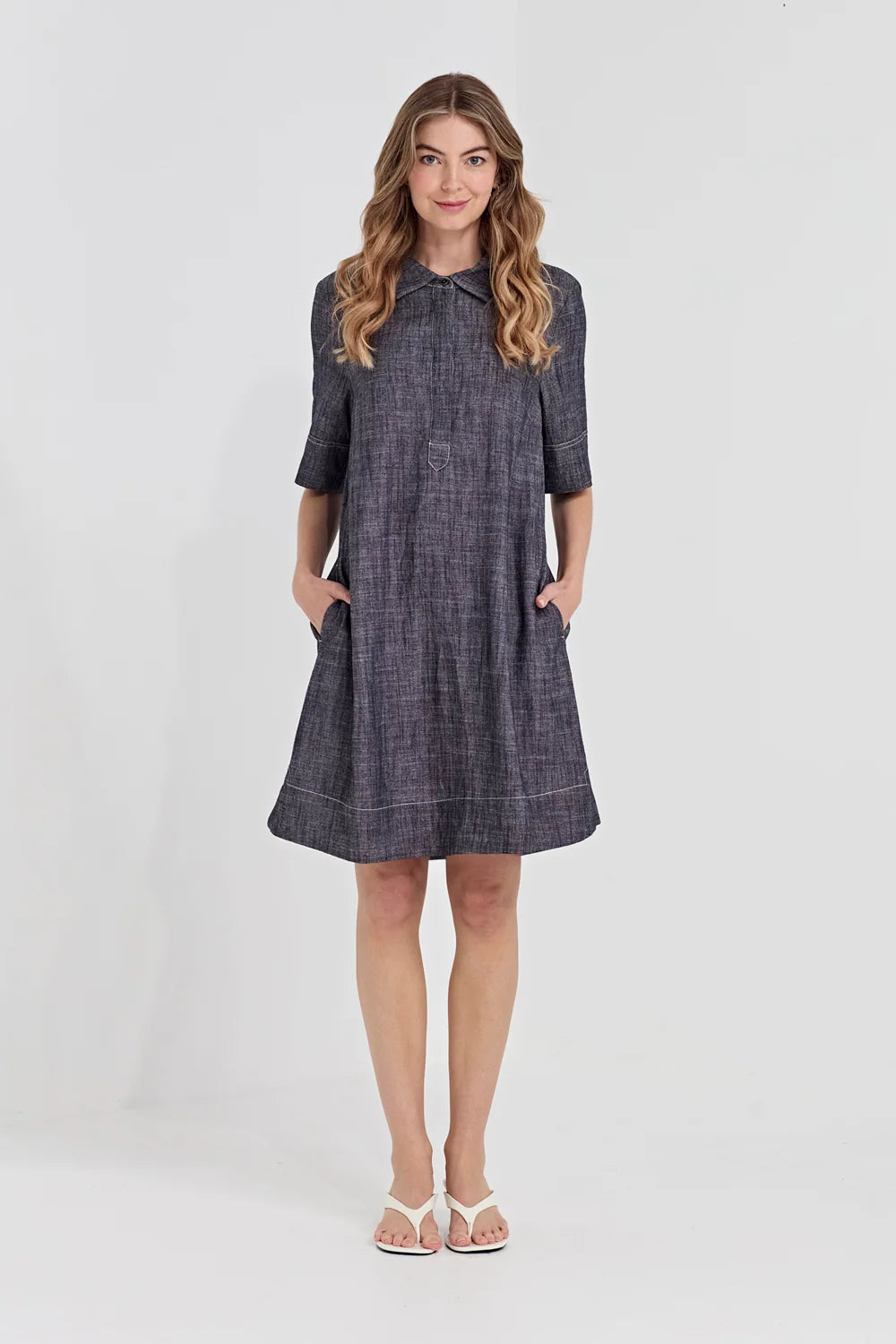 Verge Avery Dress - Ink