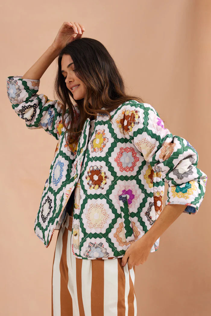 Binny - Pomberneit Markets Reversible Quilted Jacket