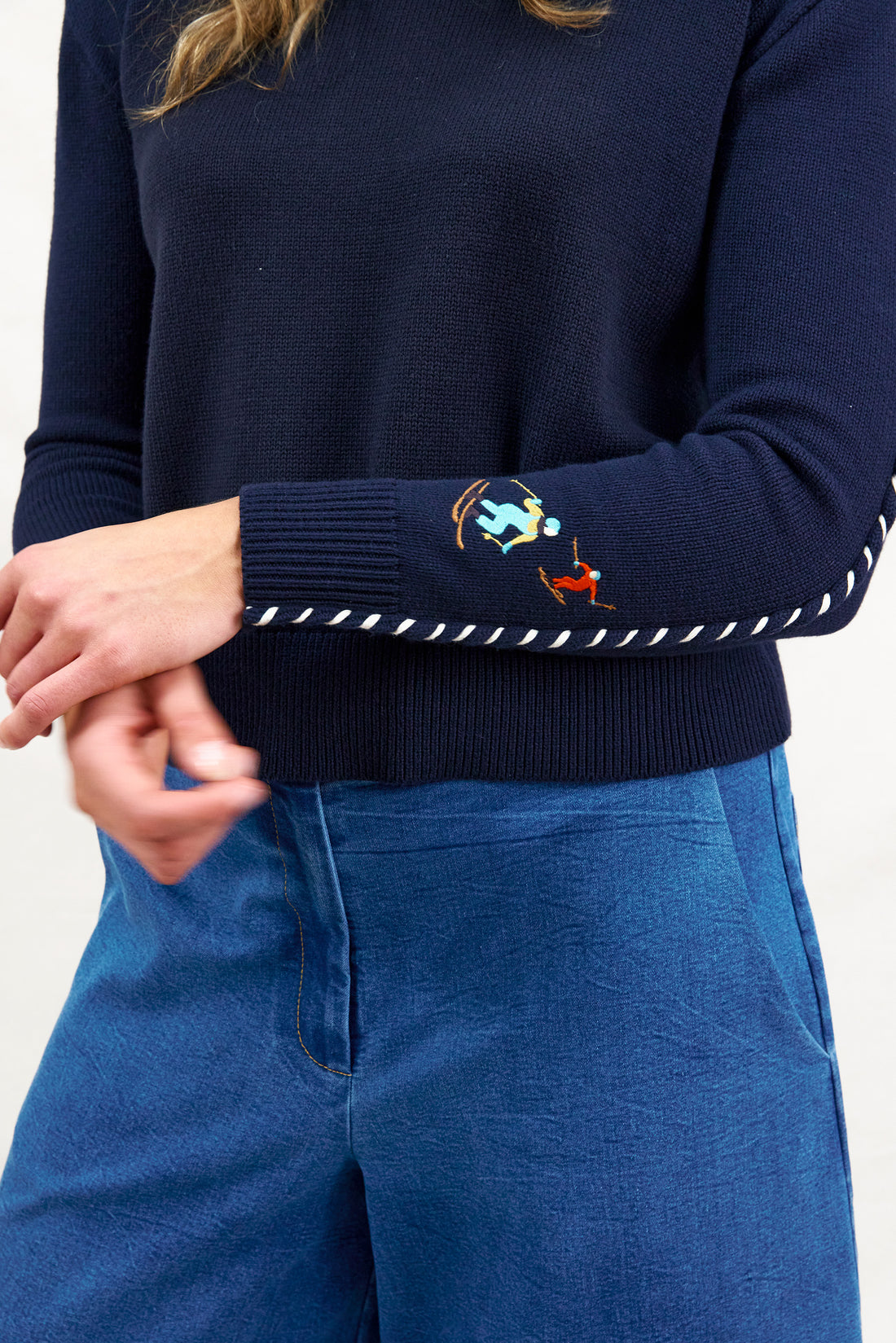 Binny - JACKSON HOLE. Navy Jumper