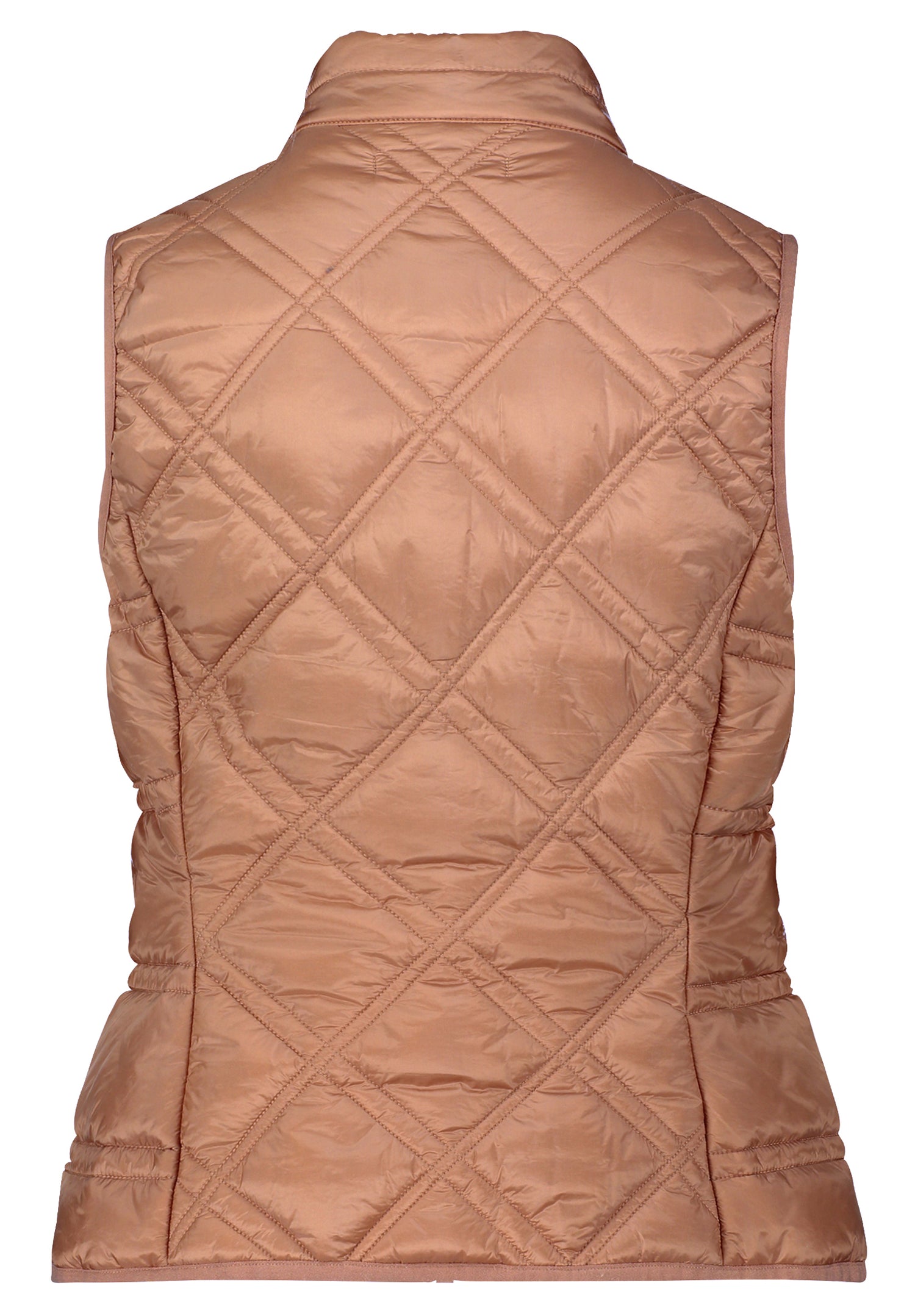 Betty Barclay - Quilted Puffer Vest in Tobacco
