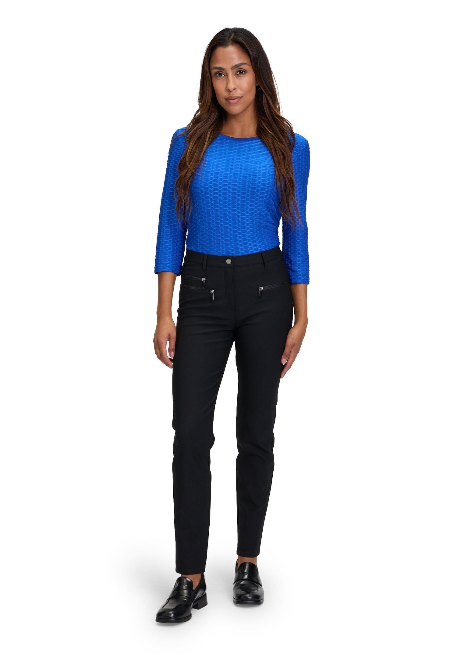 Betty Barclay - Cobalt  Blue 3/4 Sleeves Top