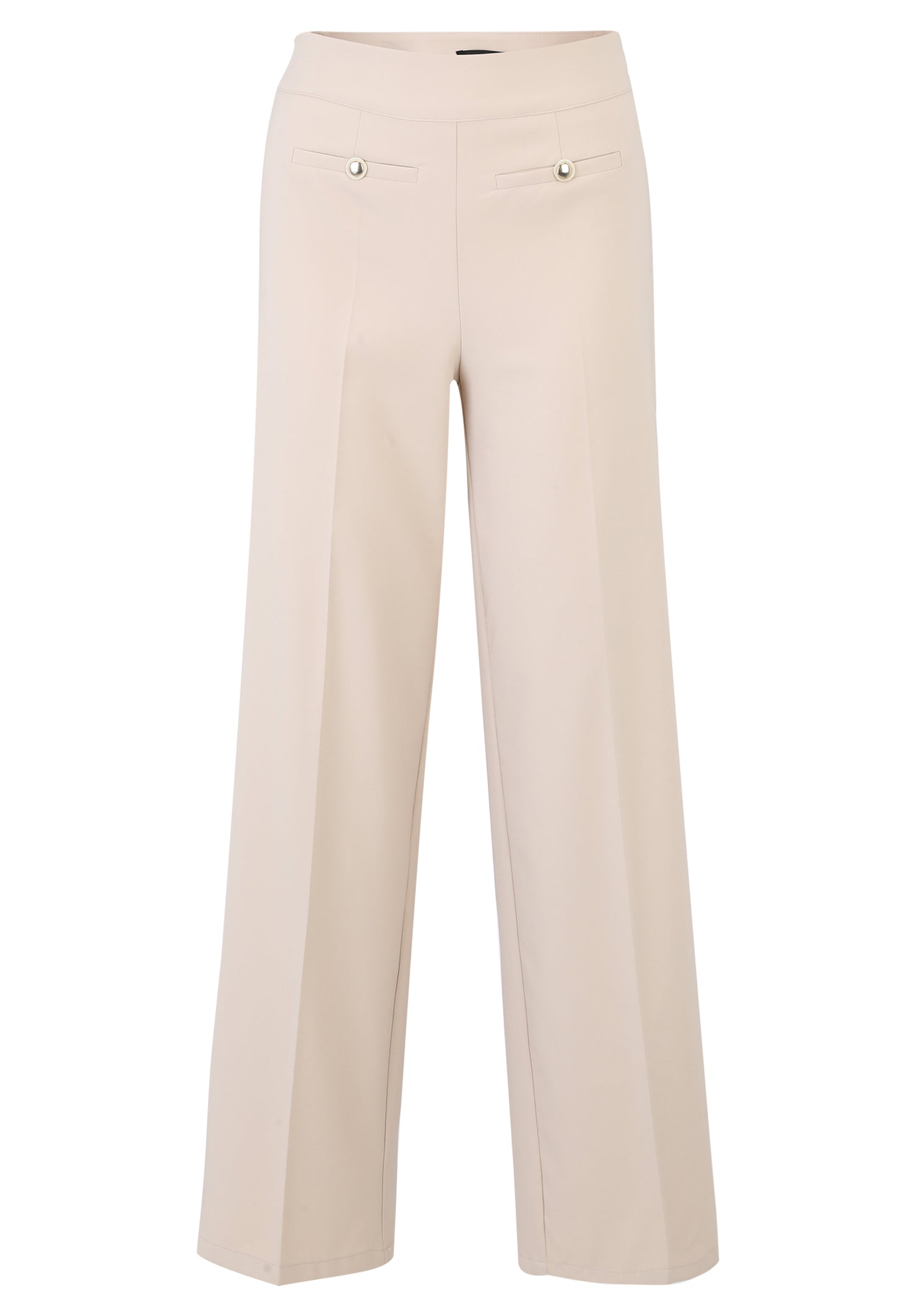 Betty Barclay - Relaxed Fit Smart Trousers Beige