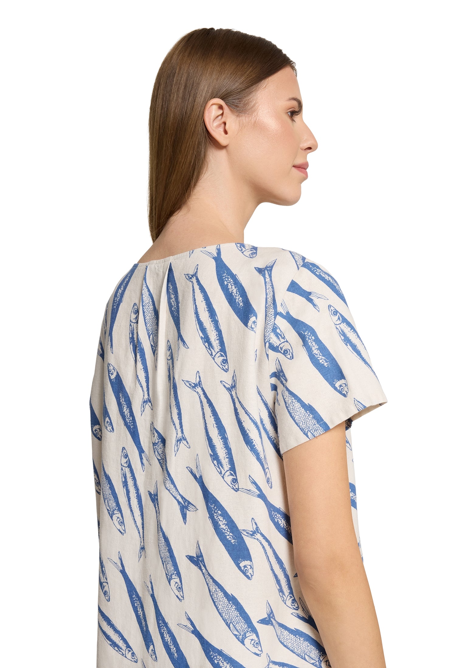 Betty Barclay - Fun Print V Neck Dress