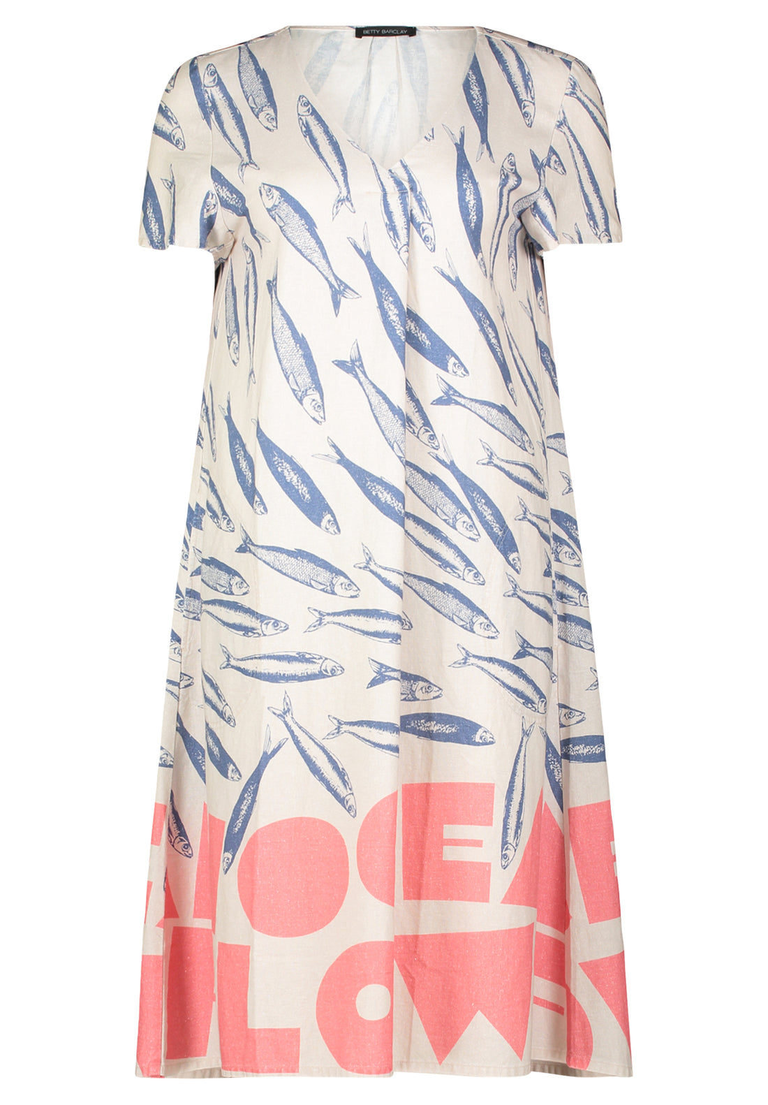 Betty Barclay - Fun Print V Neck Dress