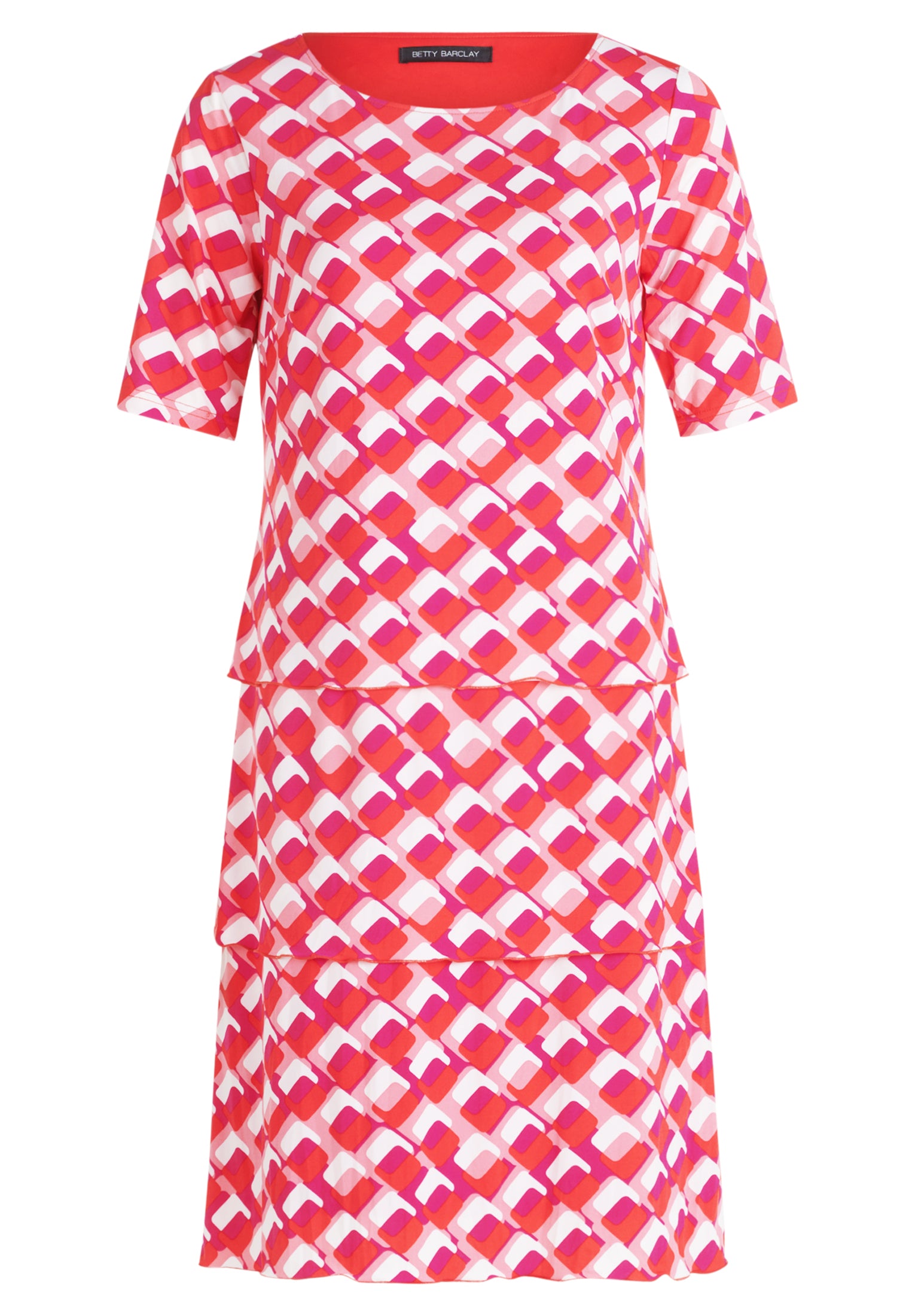 Betty Barclay - Vibrant Mixed Colour Pattern Dress