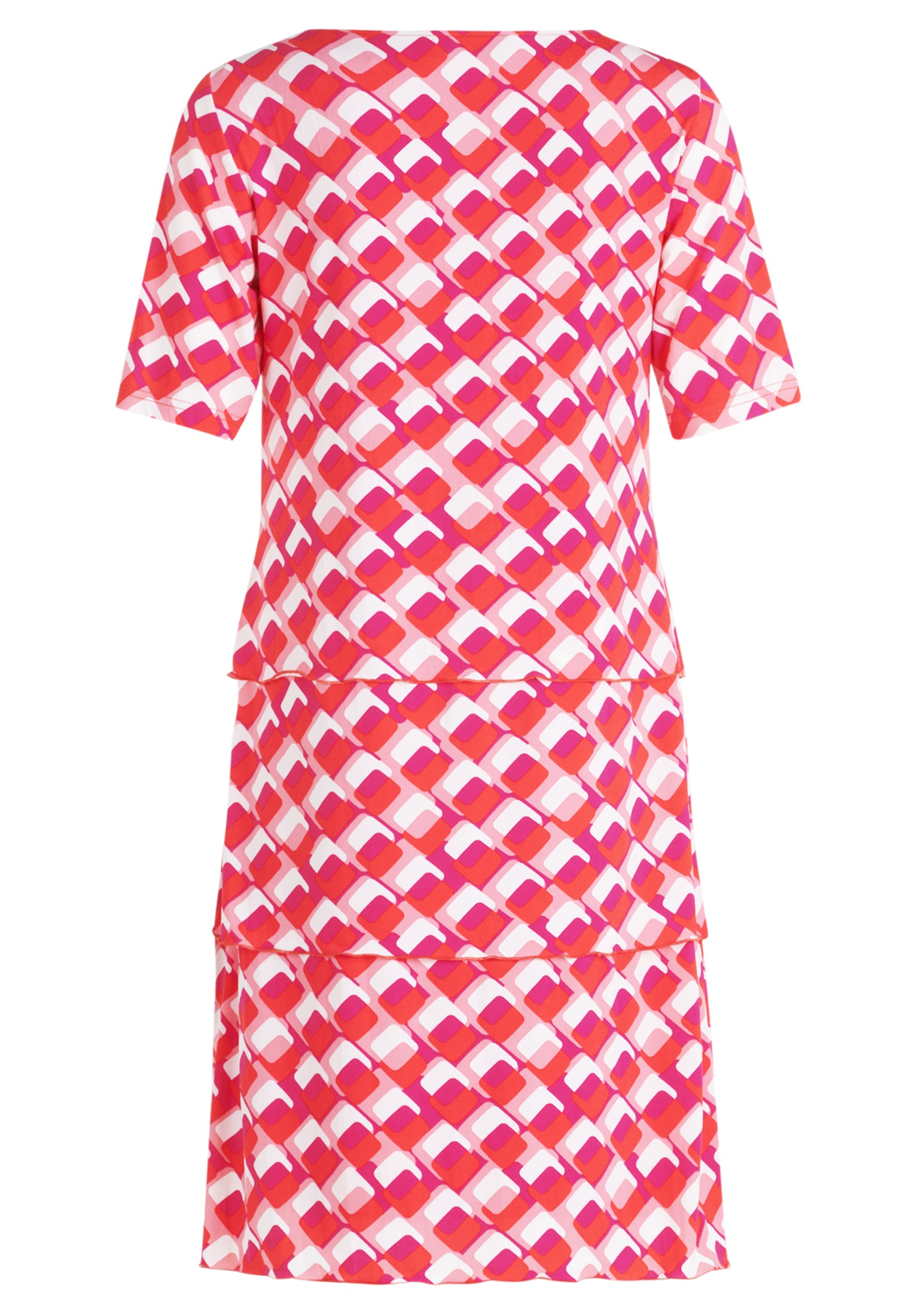 Betty Barclay - Vibrant Mixed Colour Pattern Dress