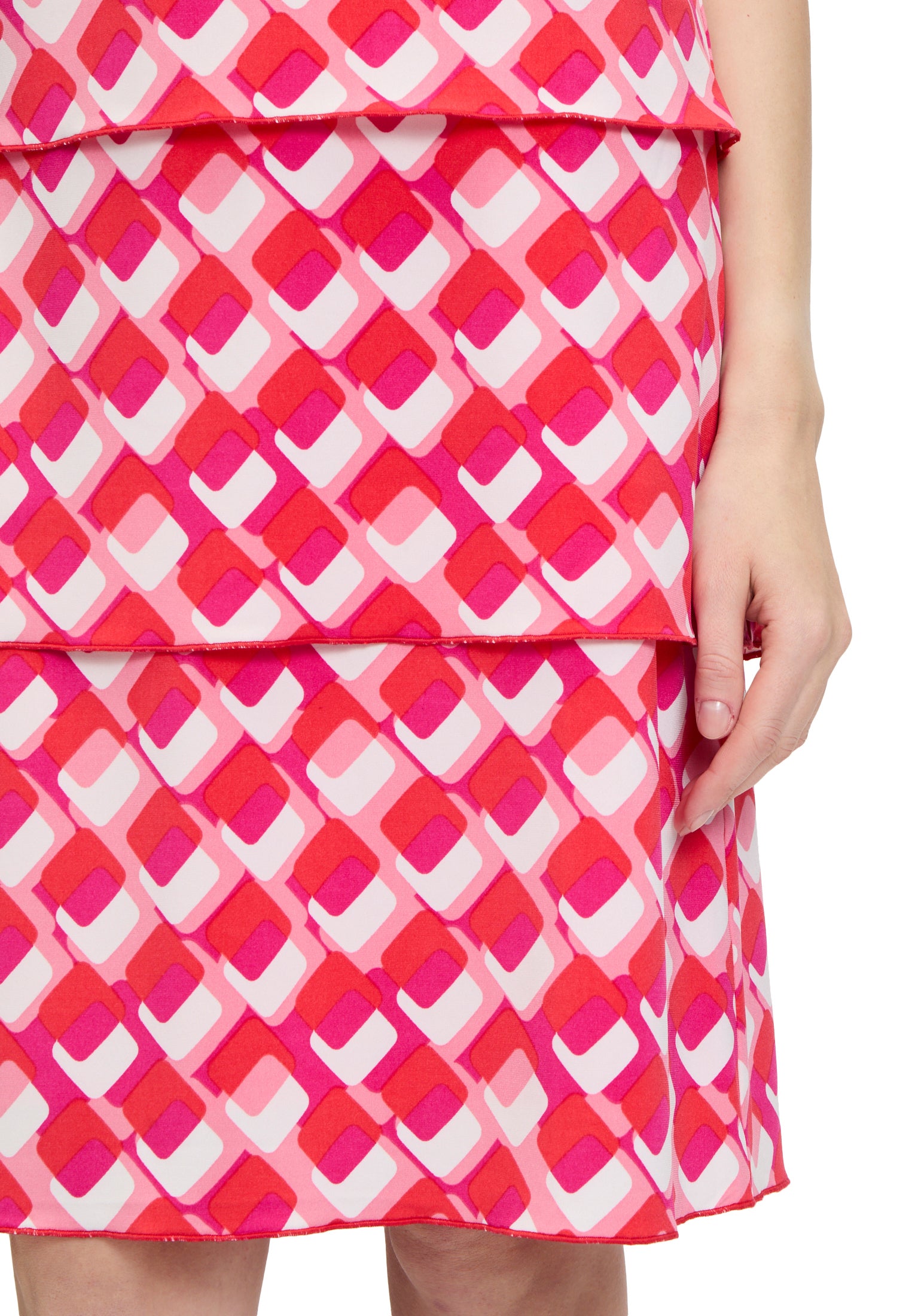 Betty Barclay - Vibrant Mixed Colour Pattern Dress