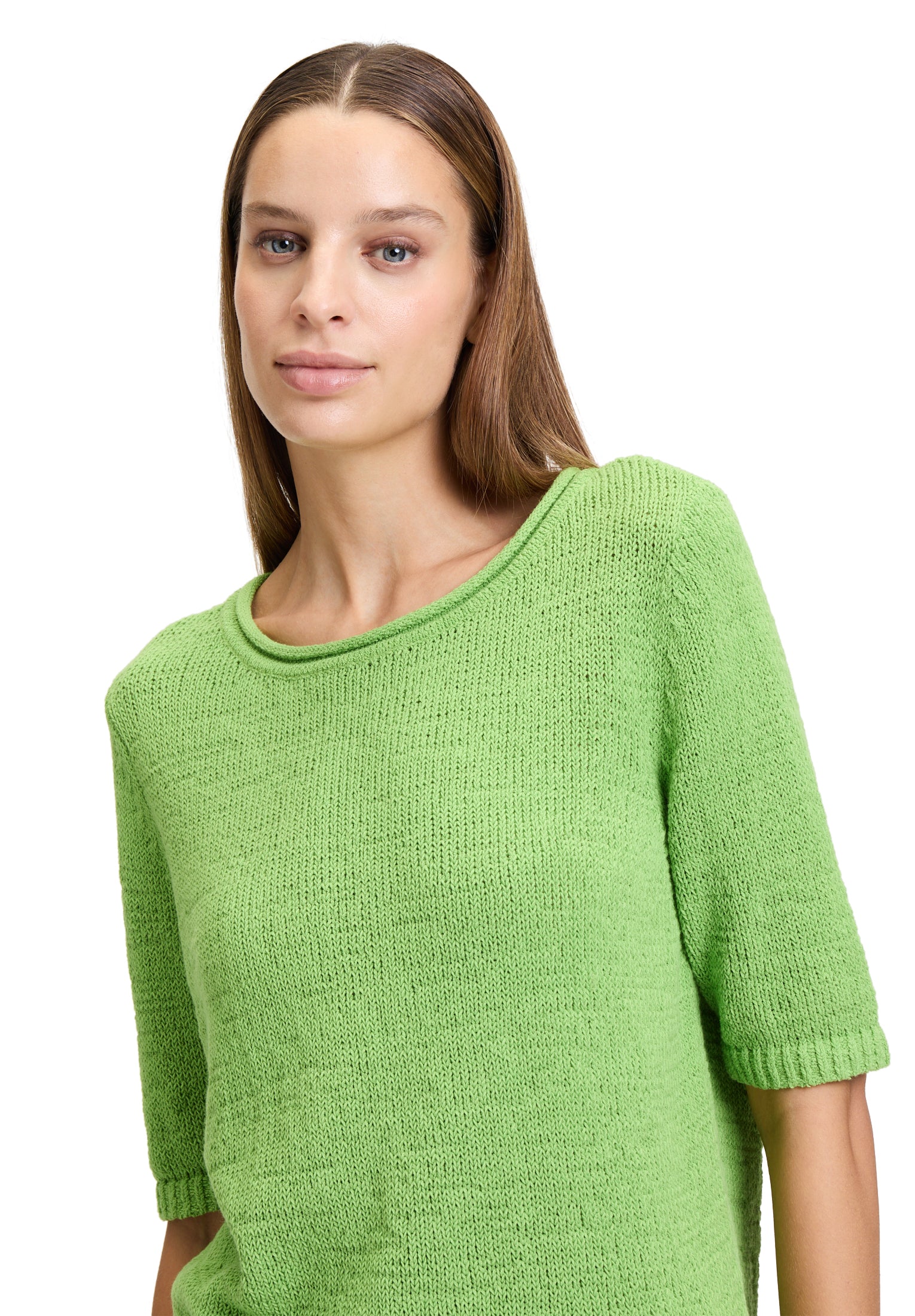 Betty Barclay - Opaline Green Knit Pullover Top