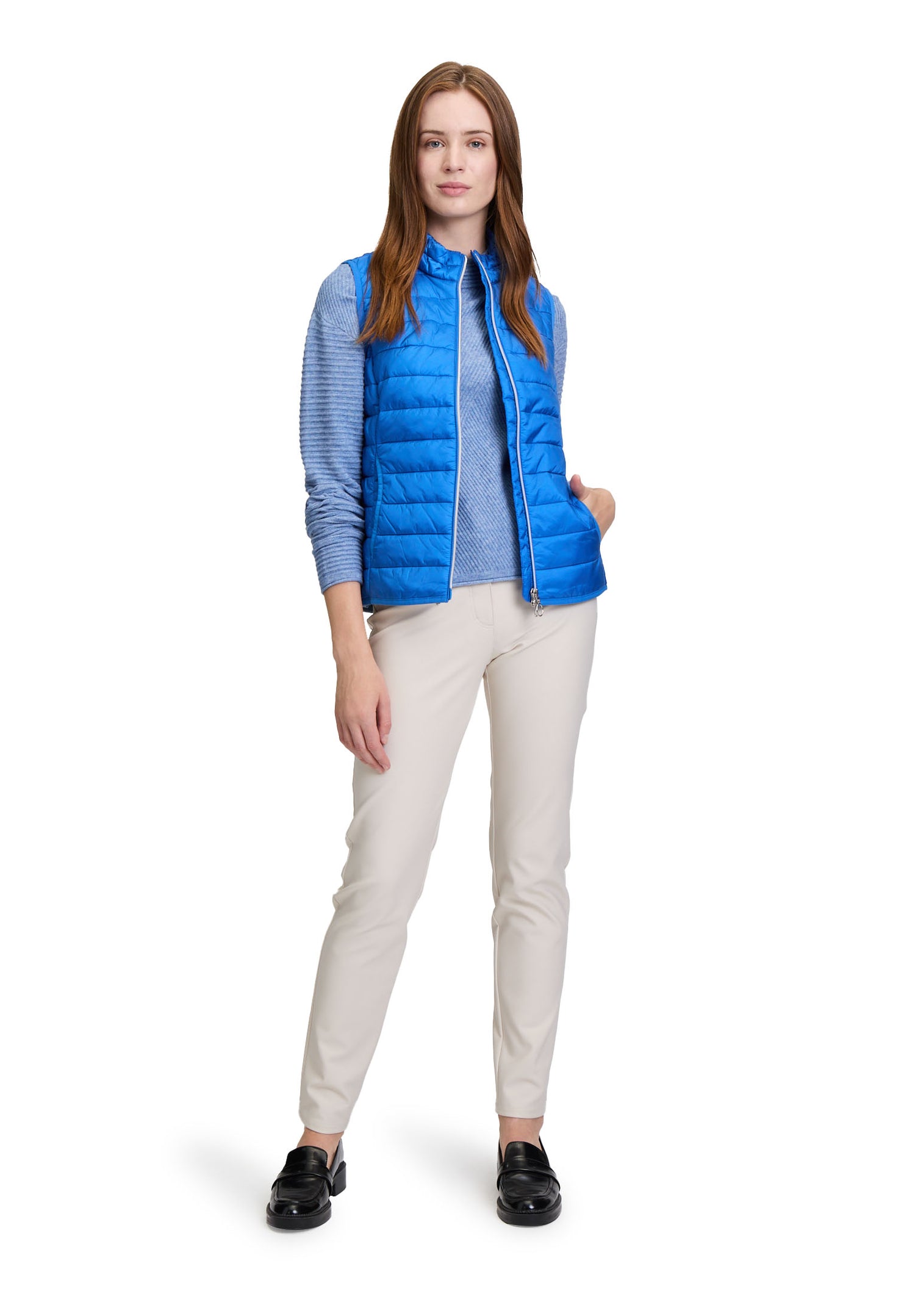 Betty Barclay Cobalt Puffer Vest