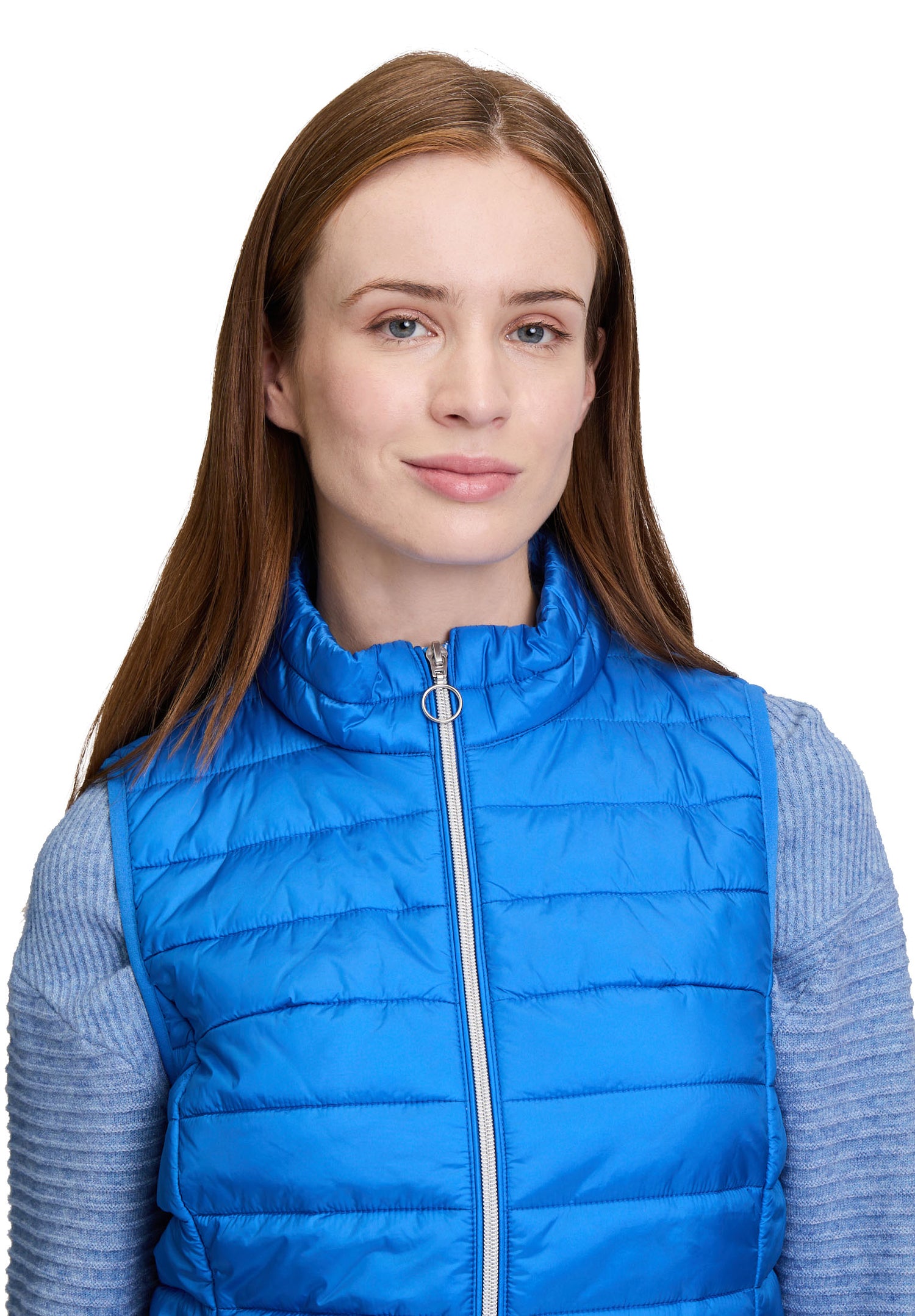 Betty Barclay Cobalt Puffer Vest