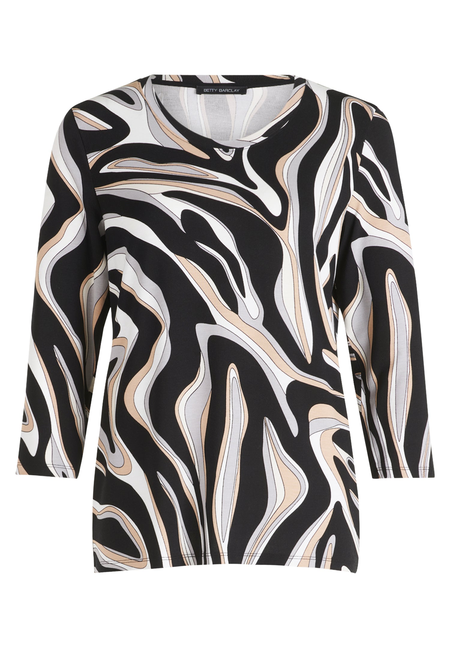 Betty Barclay - Printed 3/4  Sleeve Top