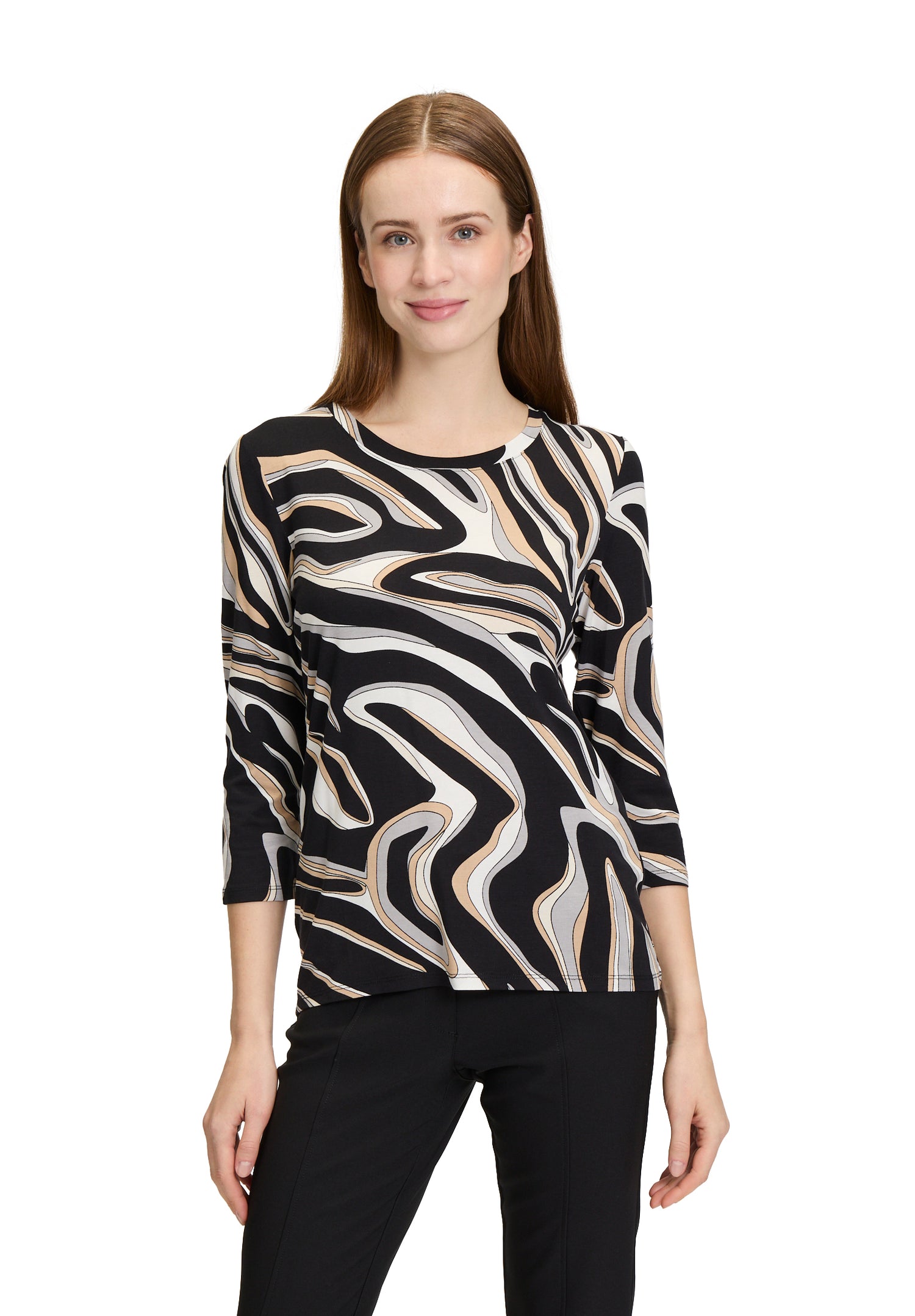 Betty Barclay - Printed 3/4  Sleeve Top