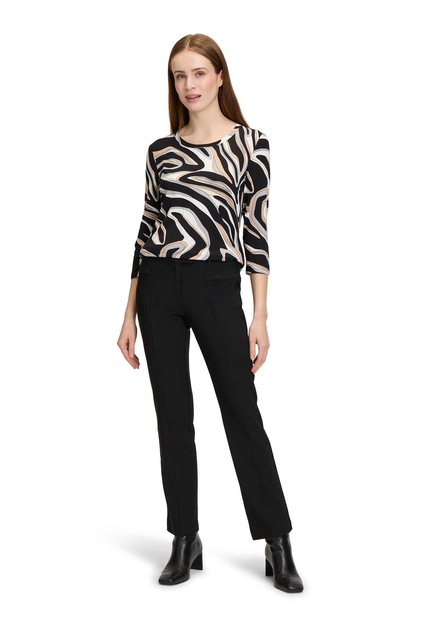 Betty Barclay - Printed 3/4  Sleeve Top