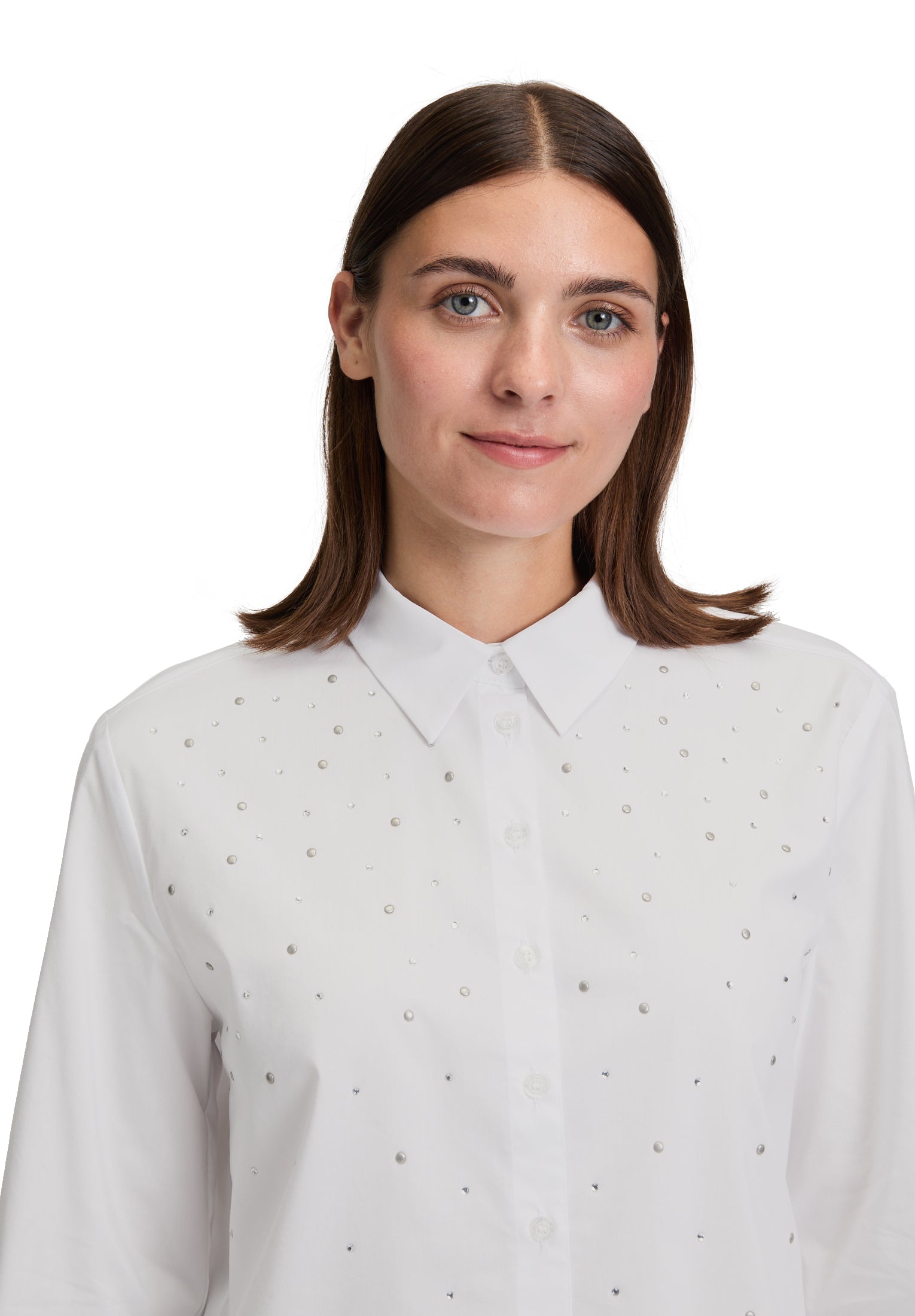 Betty Barclay- Crystal White Shirt
