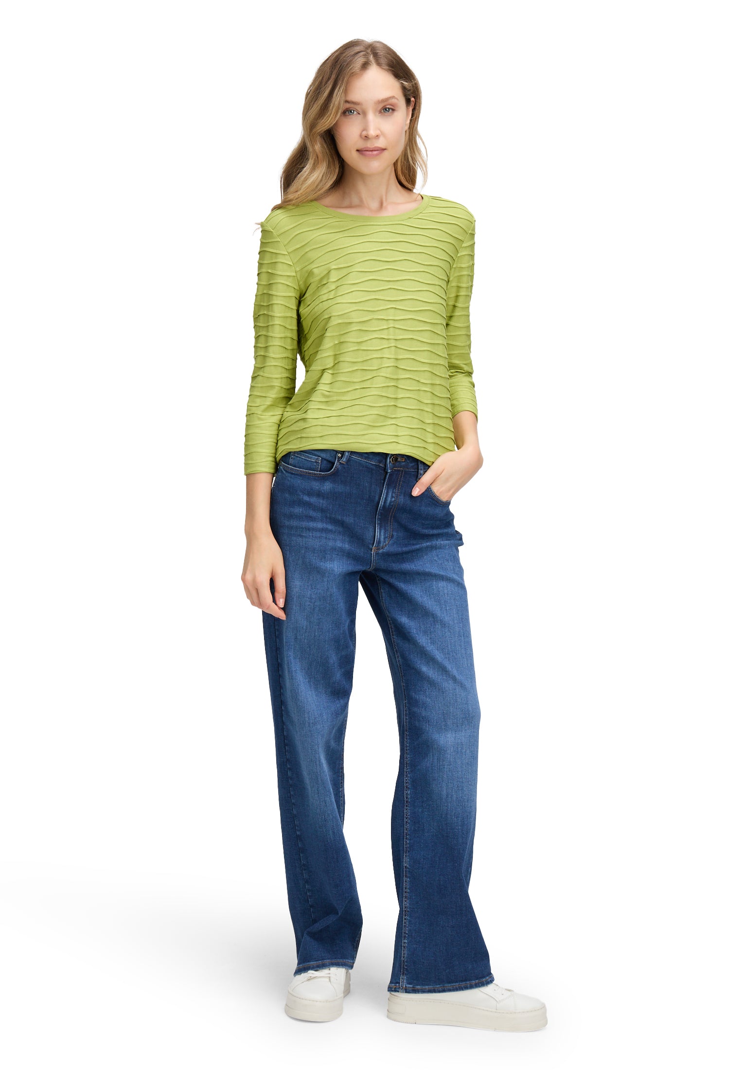 Betty Barclay - Green Texture Top