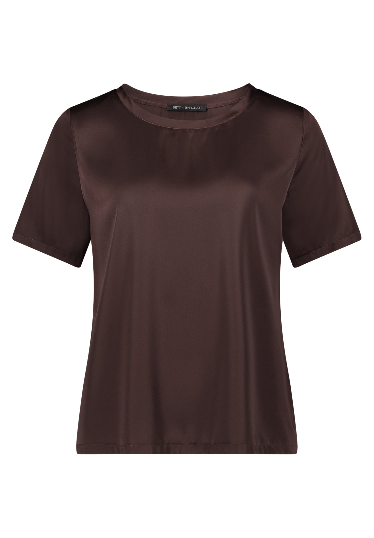 Betty Barclay- Chocolate Satin Top