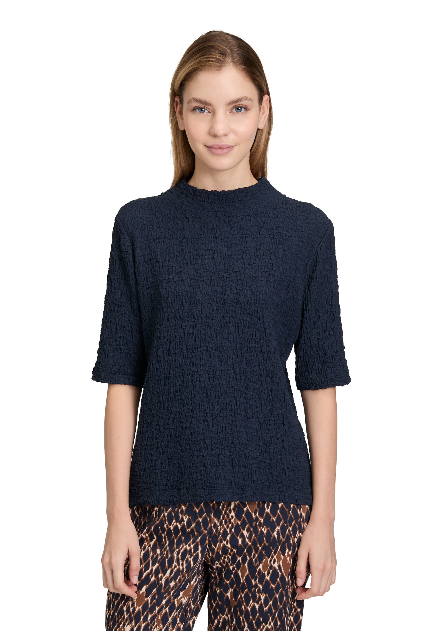Betty Barclay - Texture Navy Top