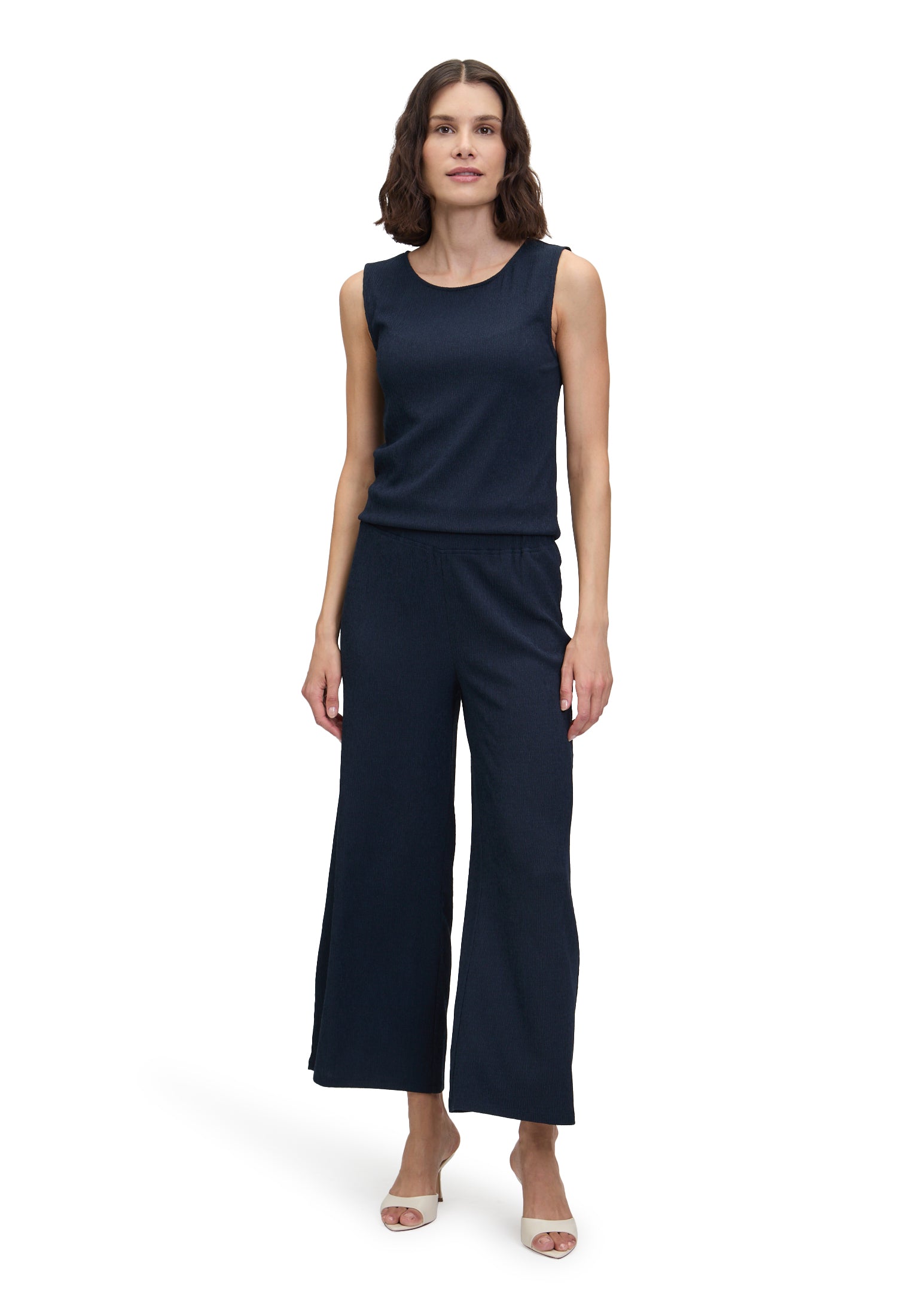 Betty Barclay - Navy Sleeveless Top