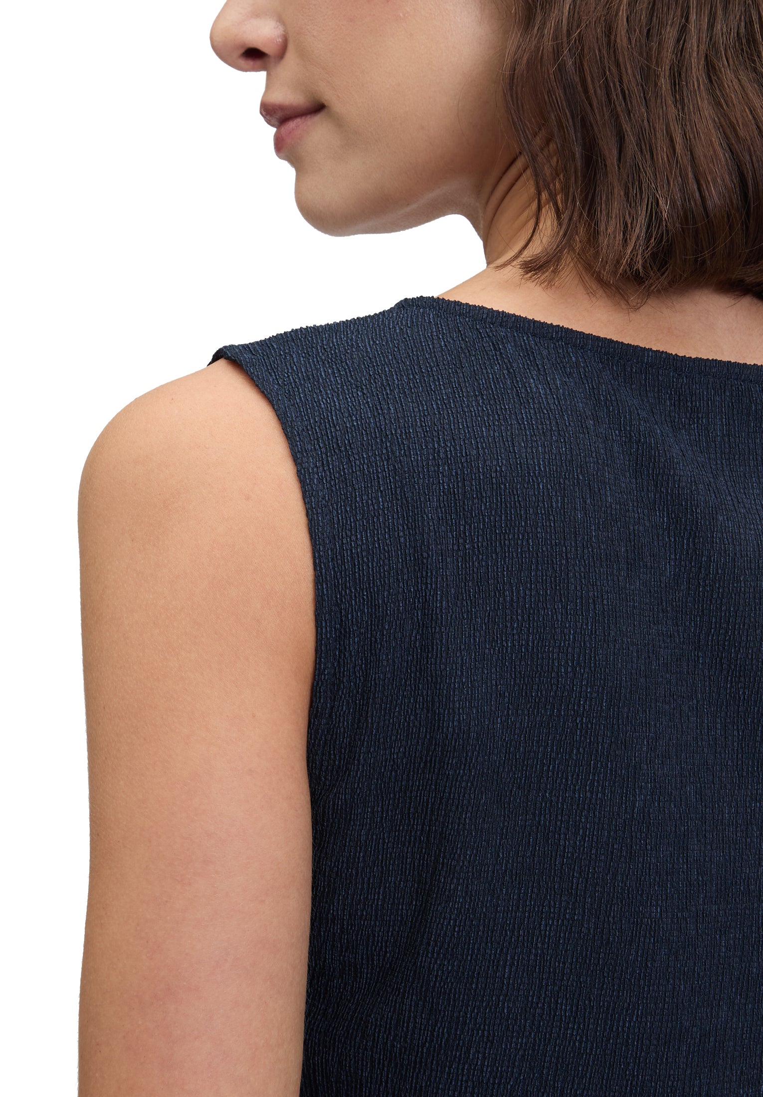 Betty Barclay - Navy Sleeveless Top