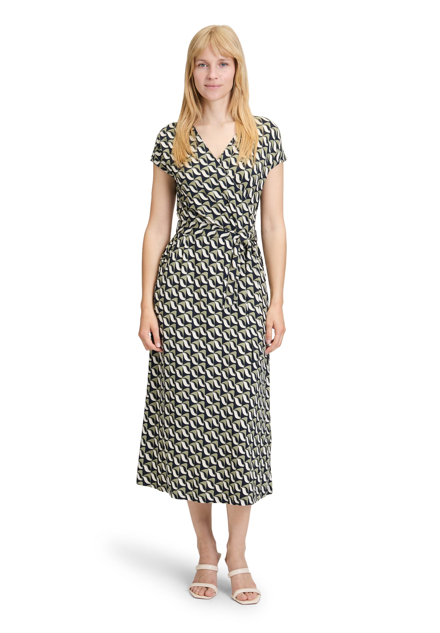 Betty Barclay - Olive Print Dress