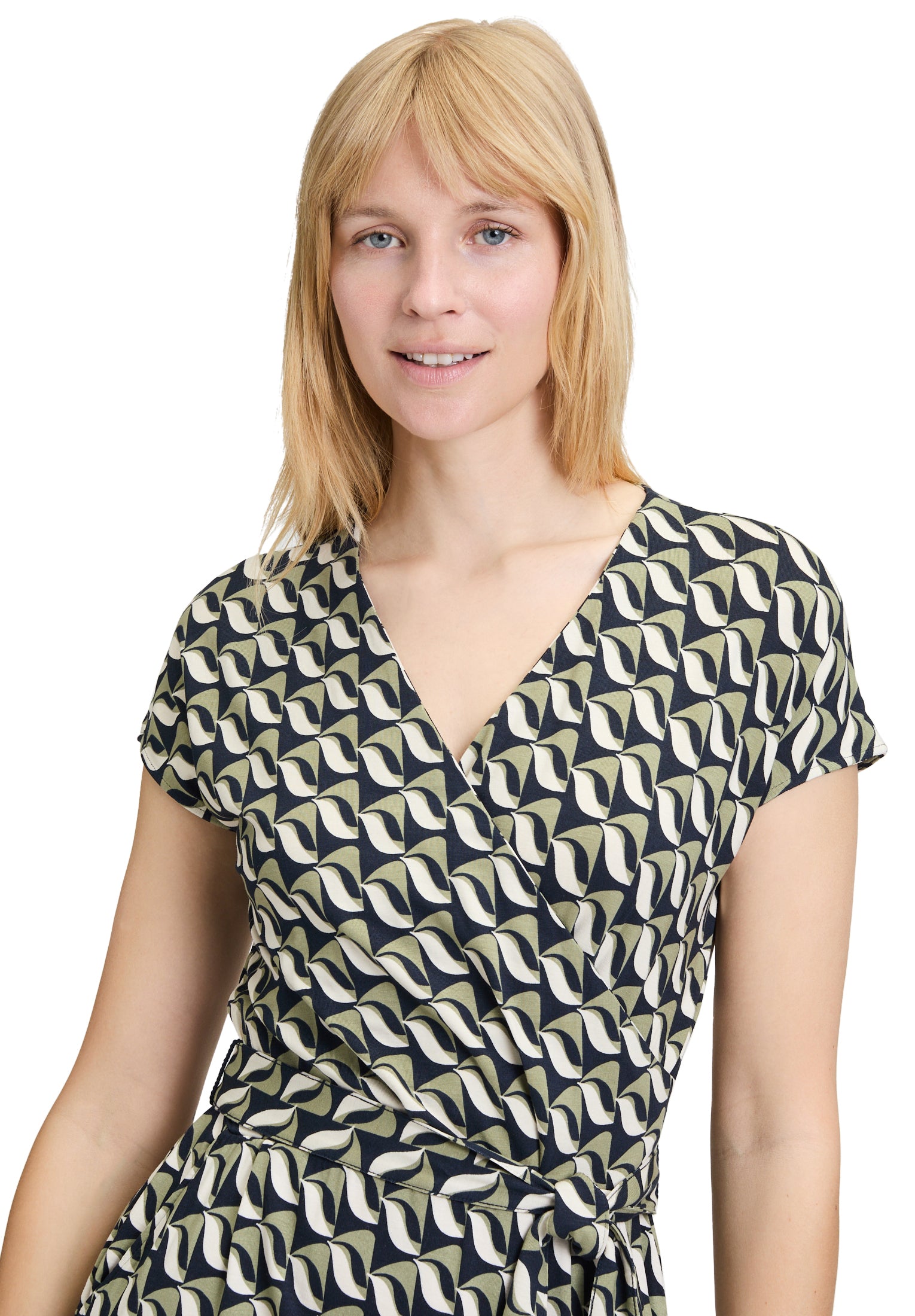 Betty Barclay - Olive Print Dress