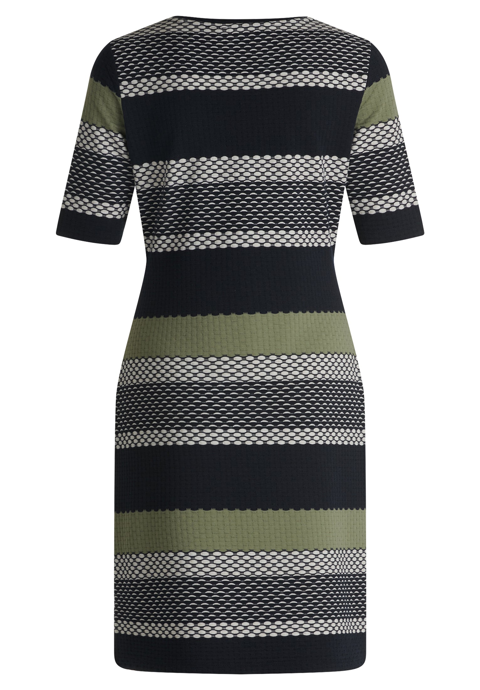 Betty Barclay - Olive Stripe Dress