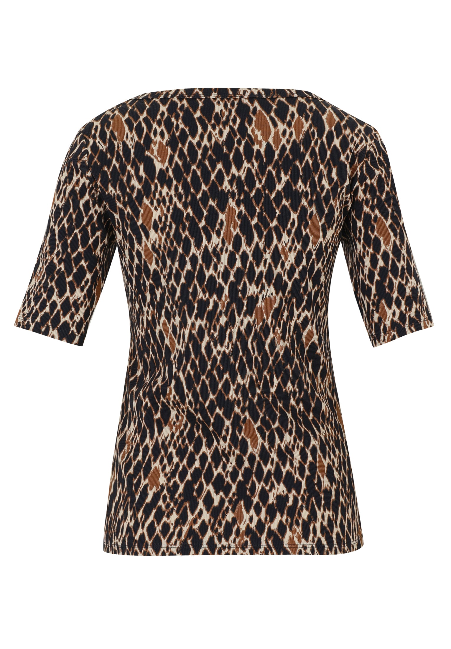 Betty Barclay - Animal Print Rib T-shirt