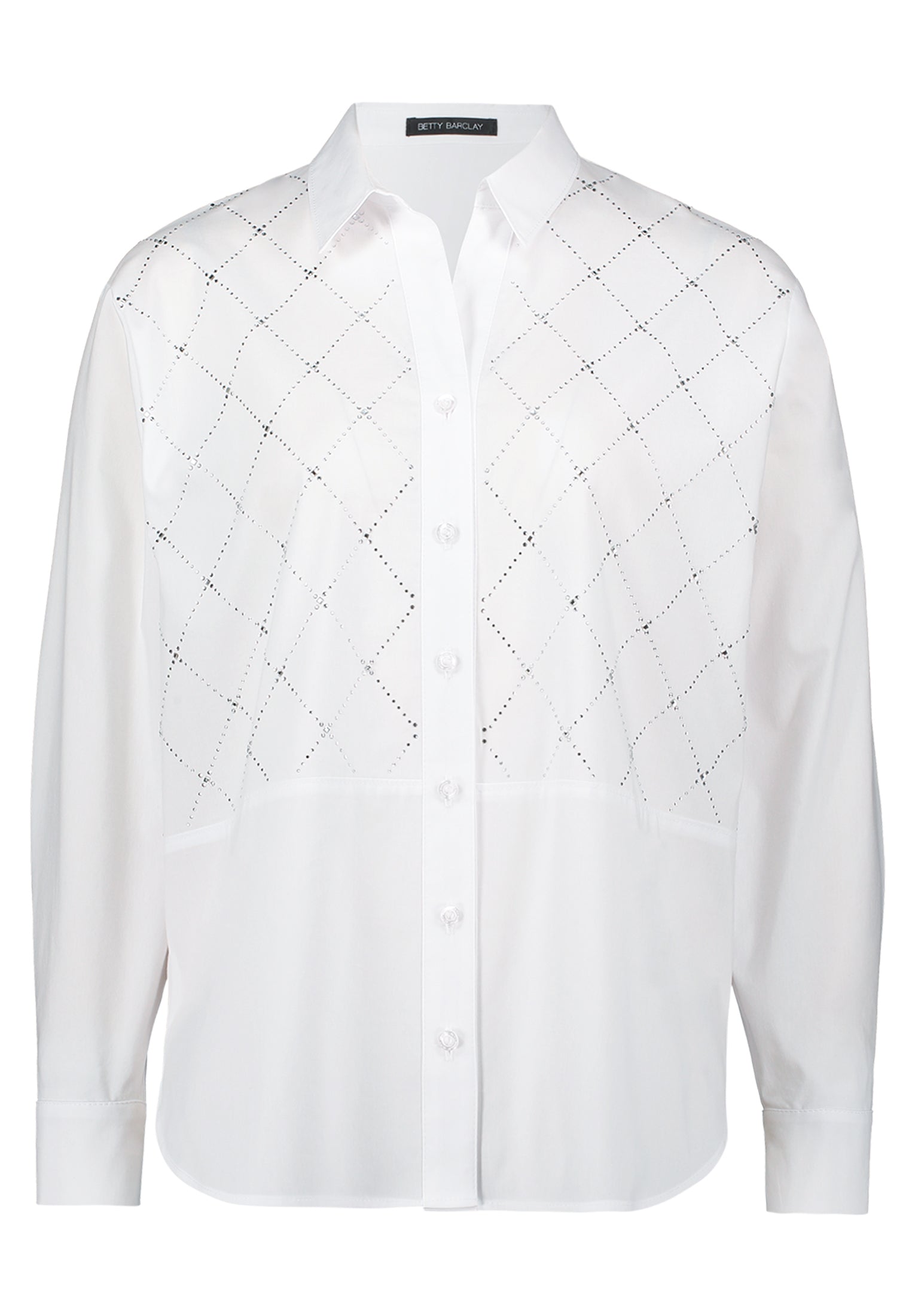 Betty Barclay Crystal White Shirt