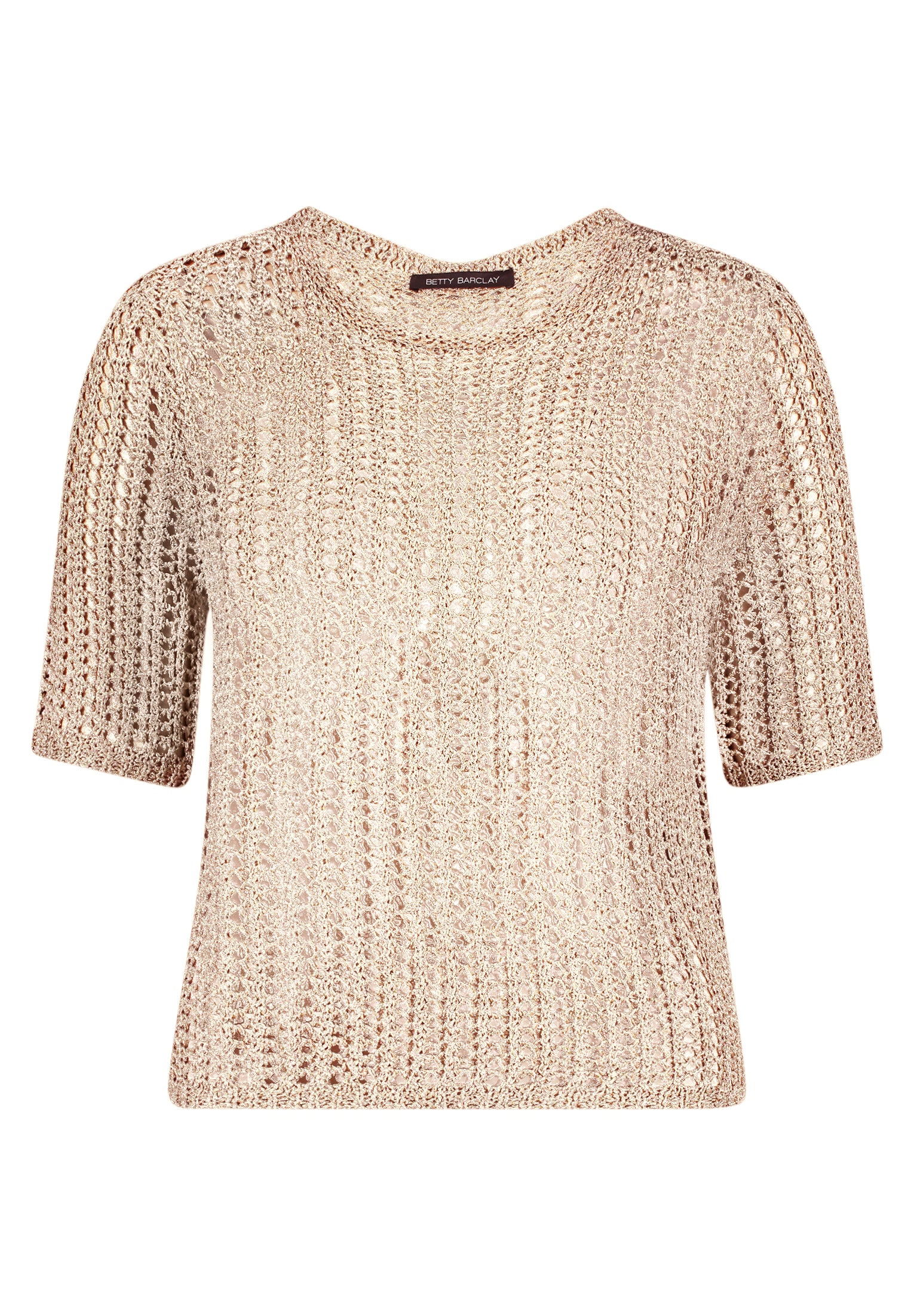 Betty Barclay Gold Mesh Knit