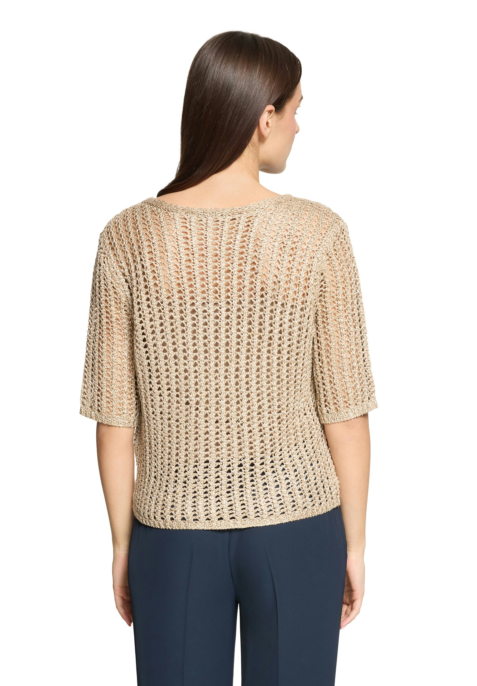 Betty Barclay Gold Mesh Knit