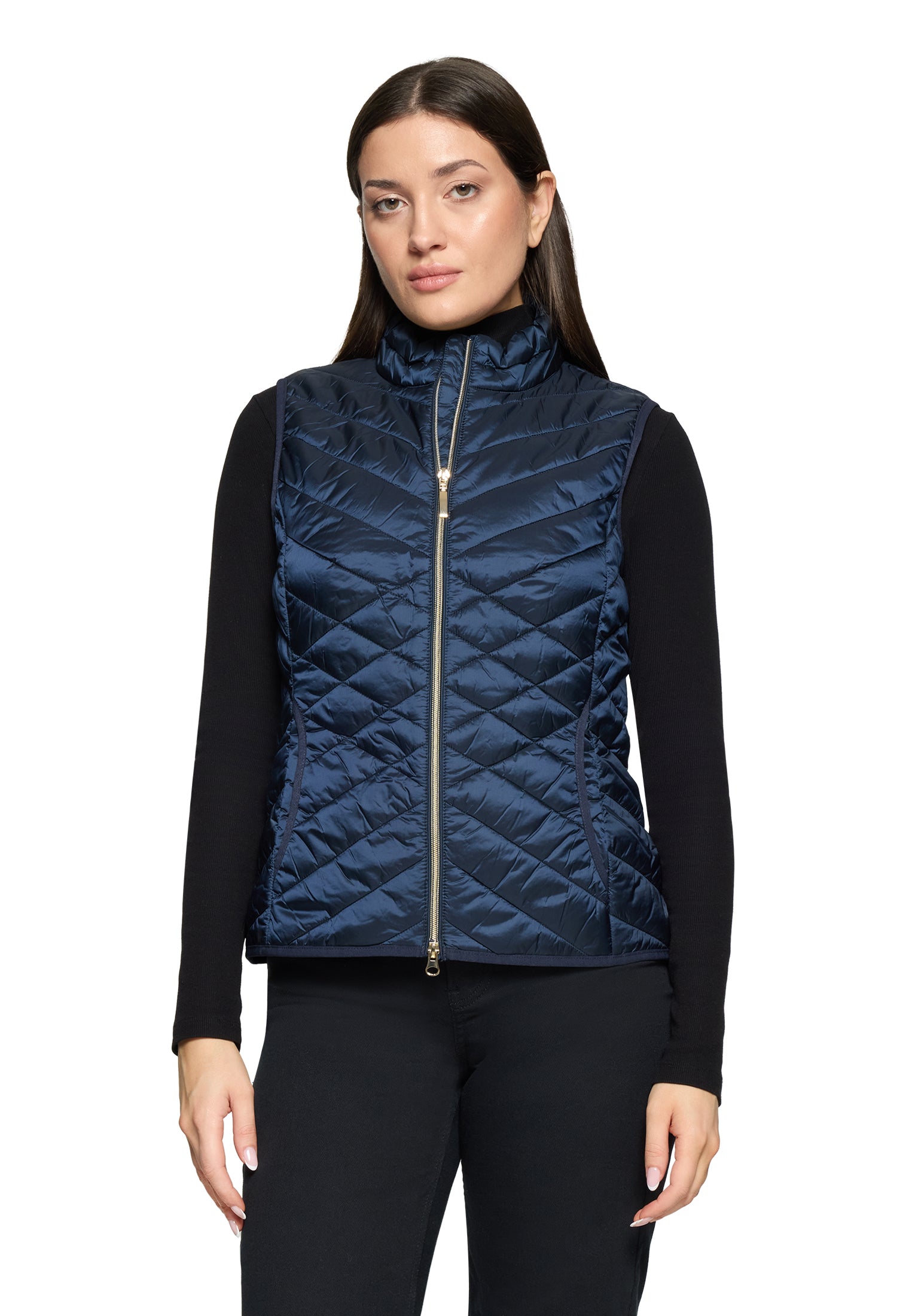 Betty Barclay - Navy Puffer Vest