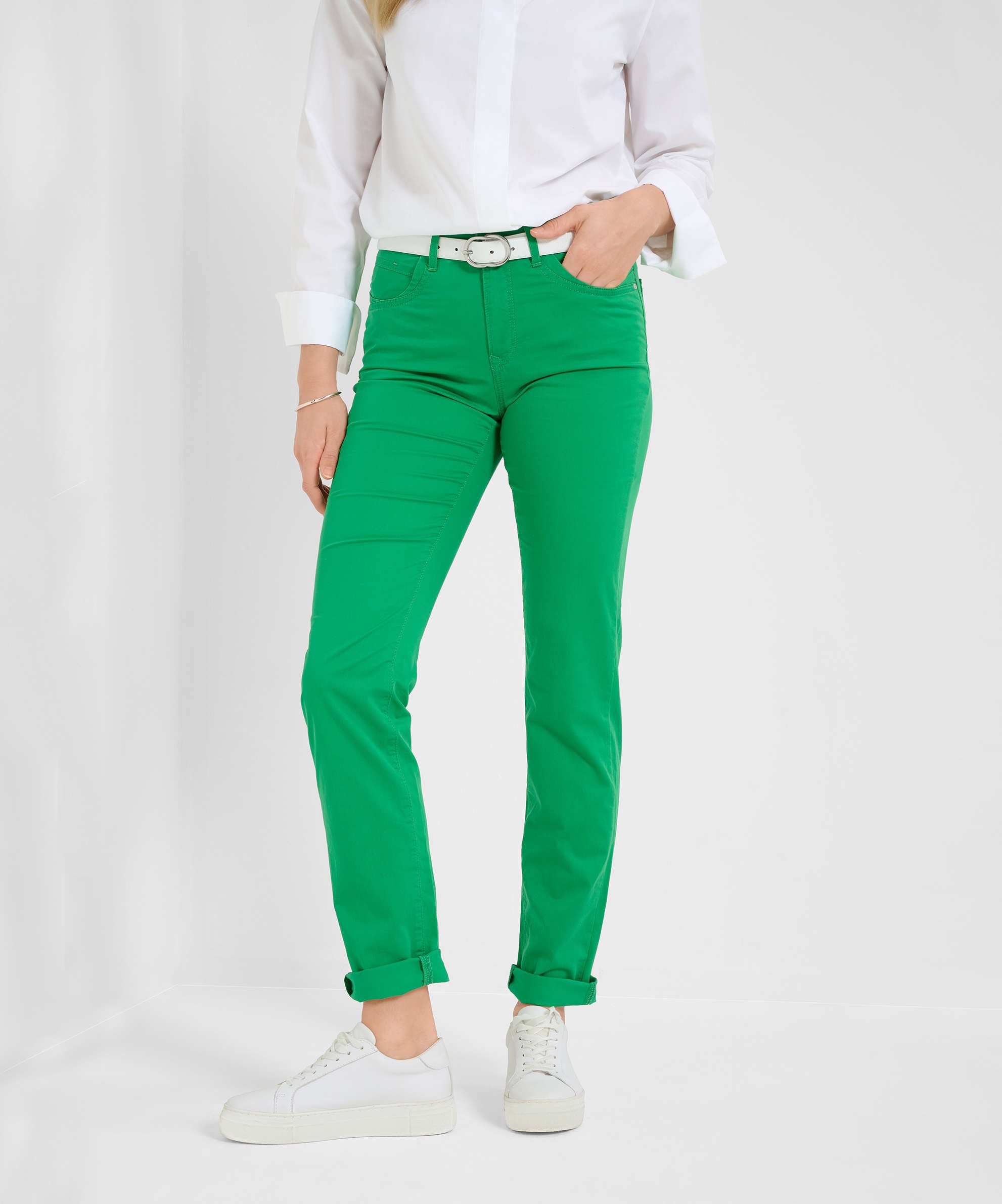 Brax Mary - Ultra Light Pant Green