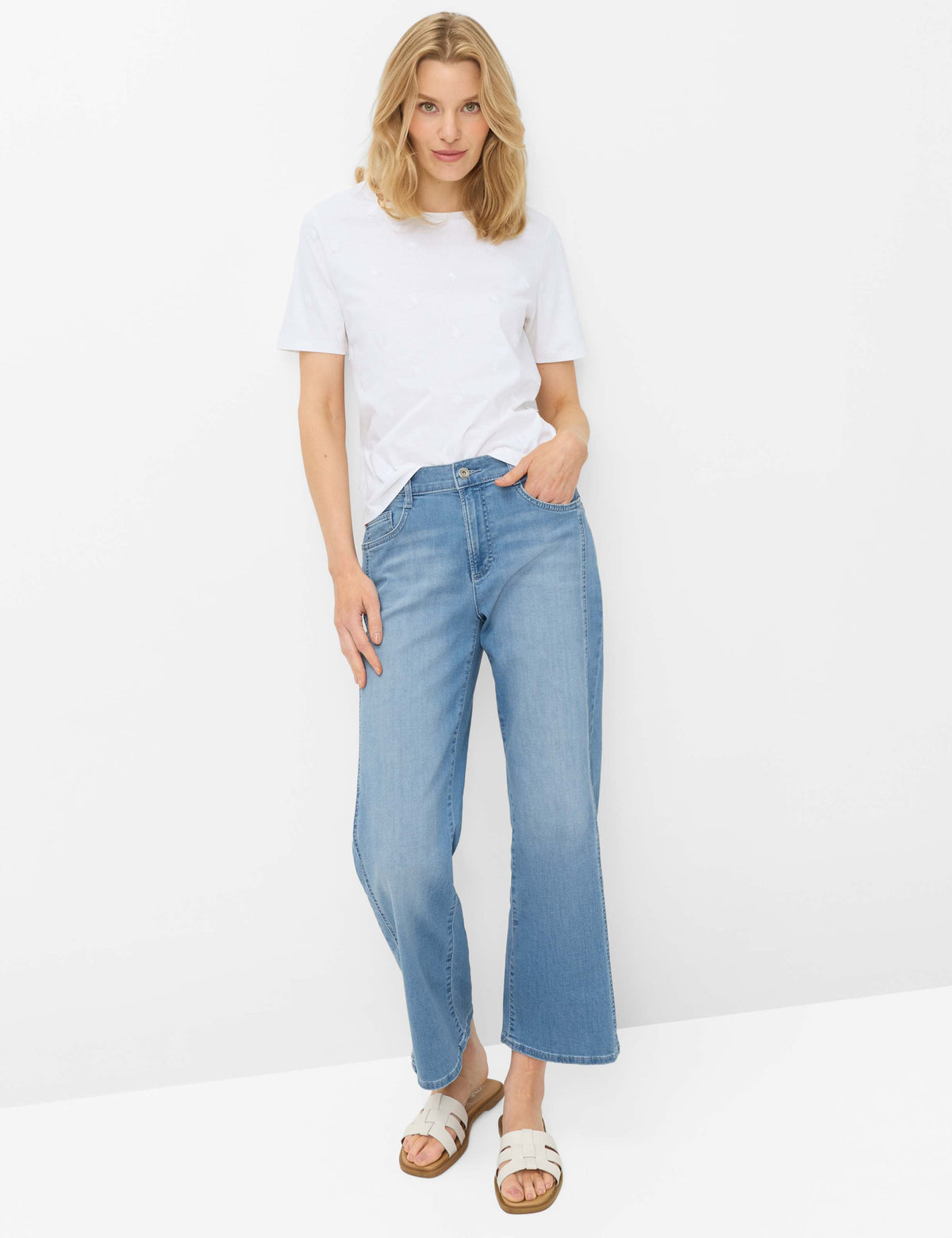 BRAX Cira White T-shirt