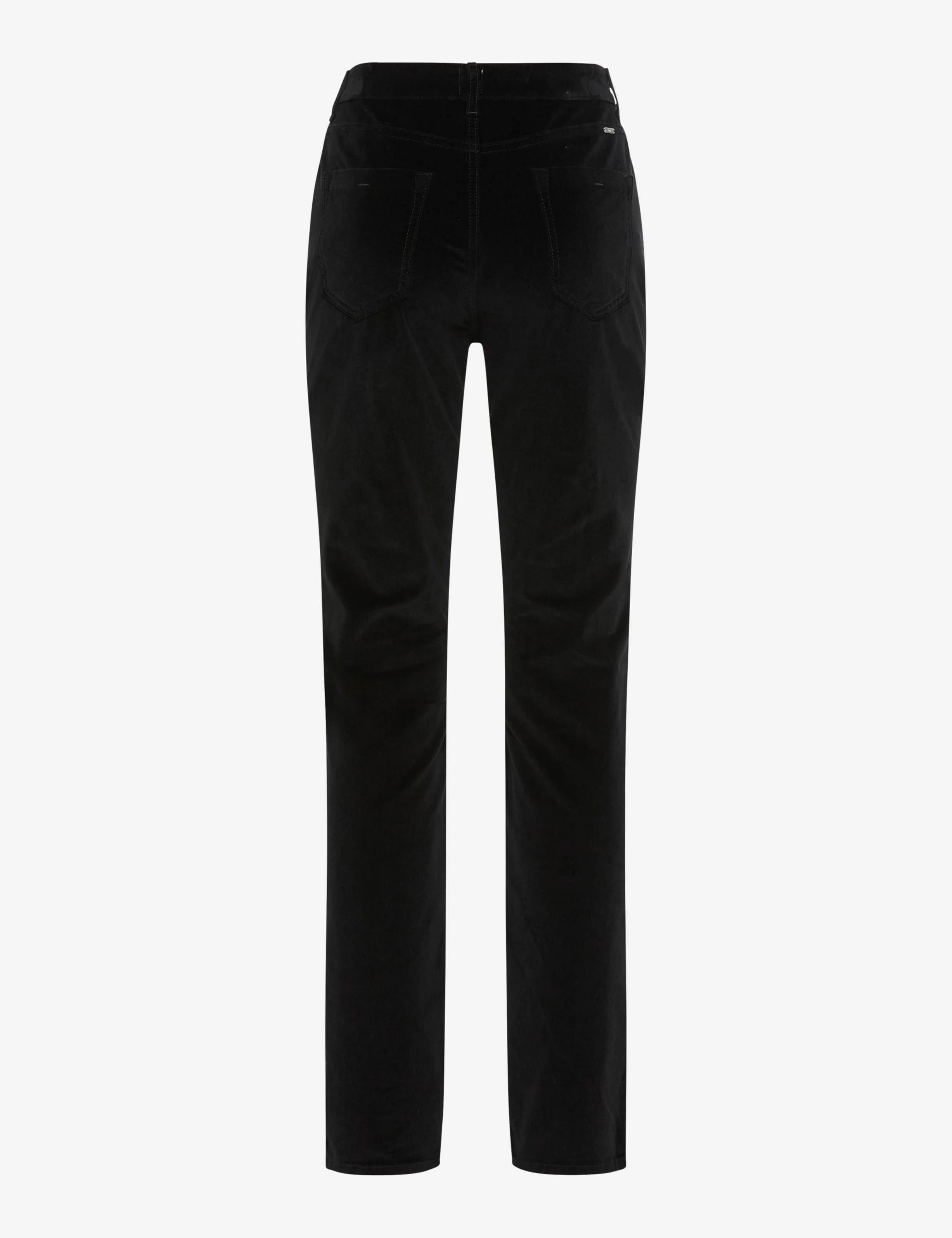 Brax - Mary Velvet Pant - Black