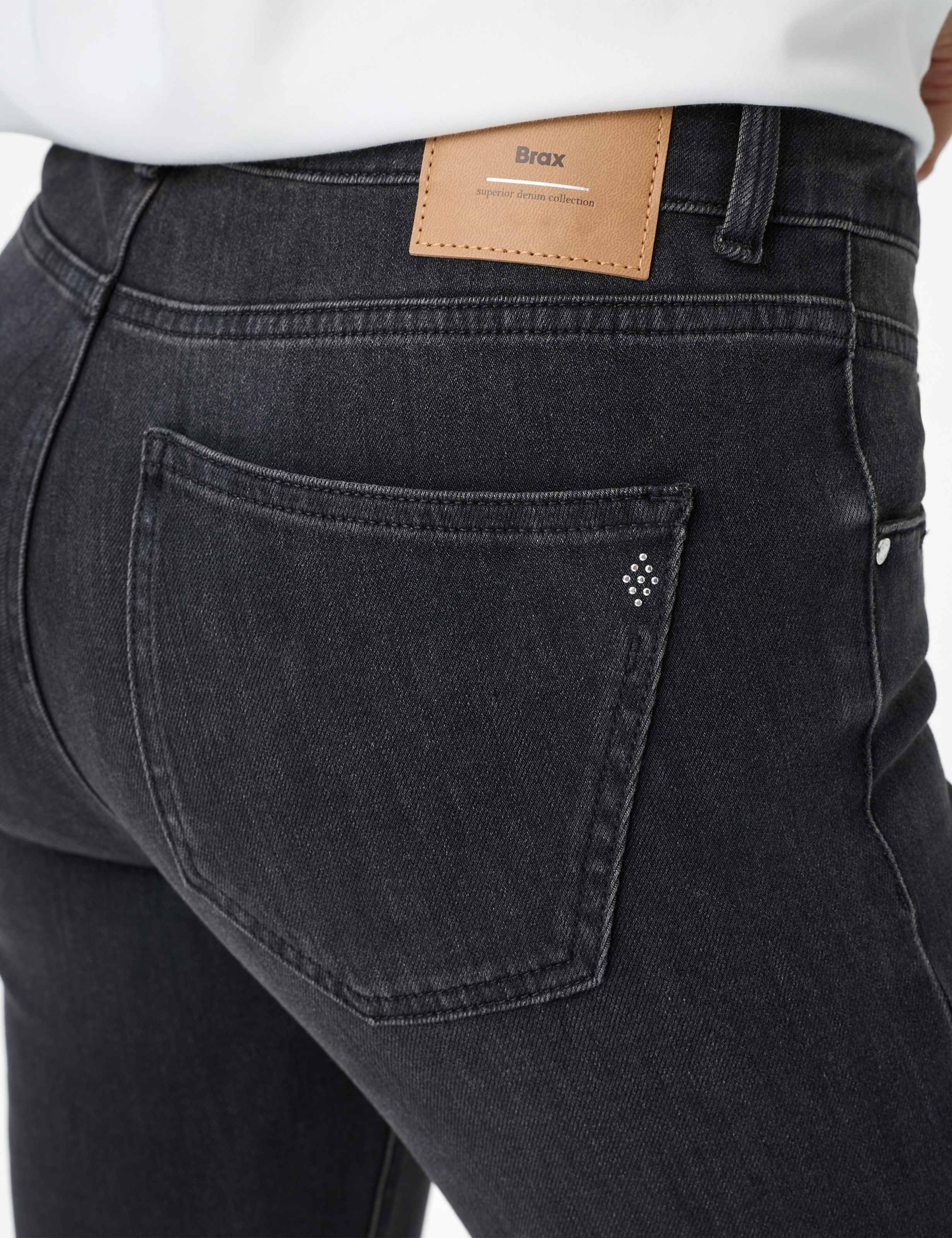 Brax - Shakira washed black denim