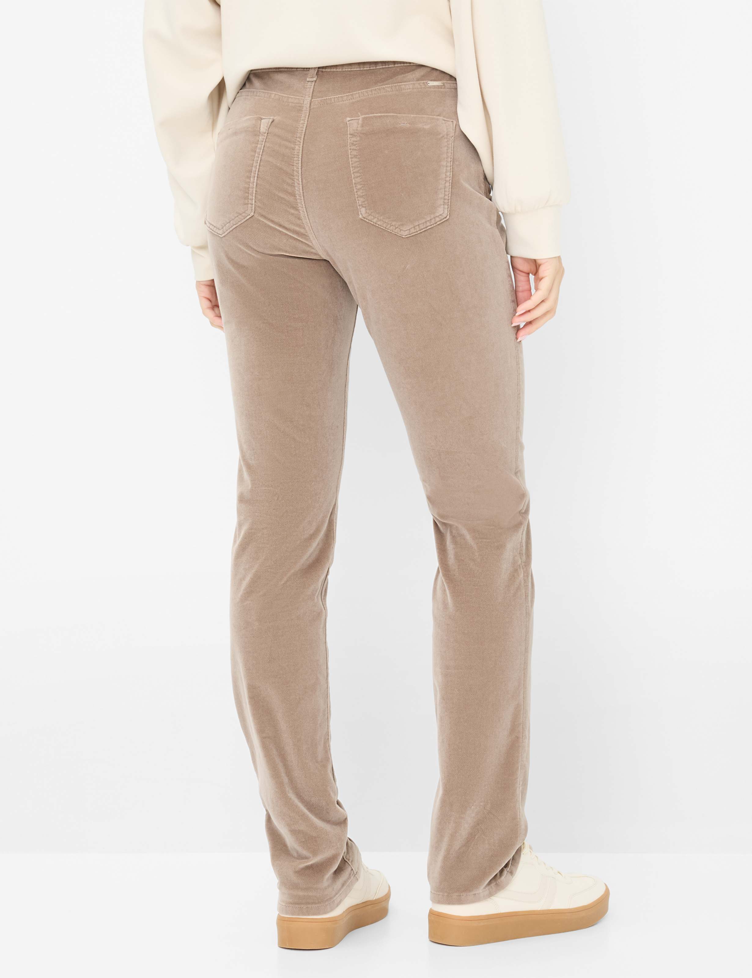 Brax - Mary Velvet Pants -Camel