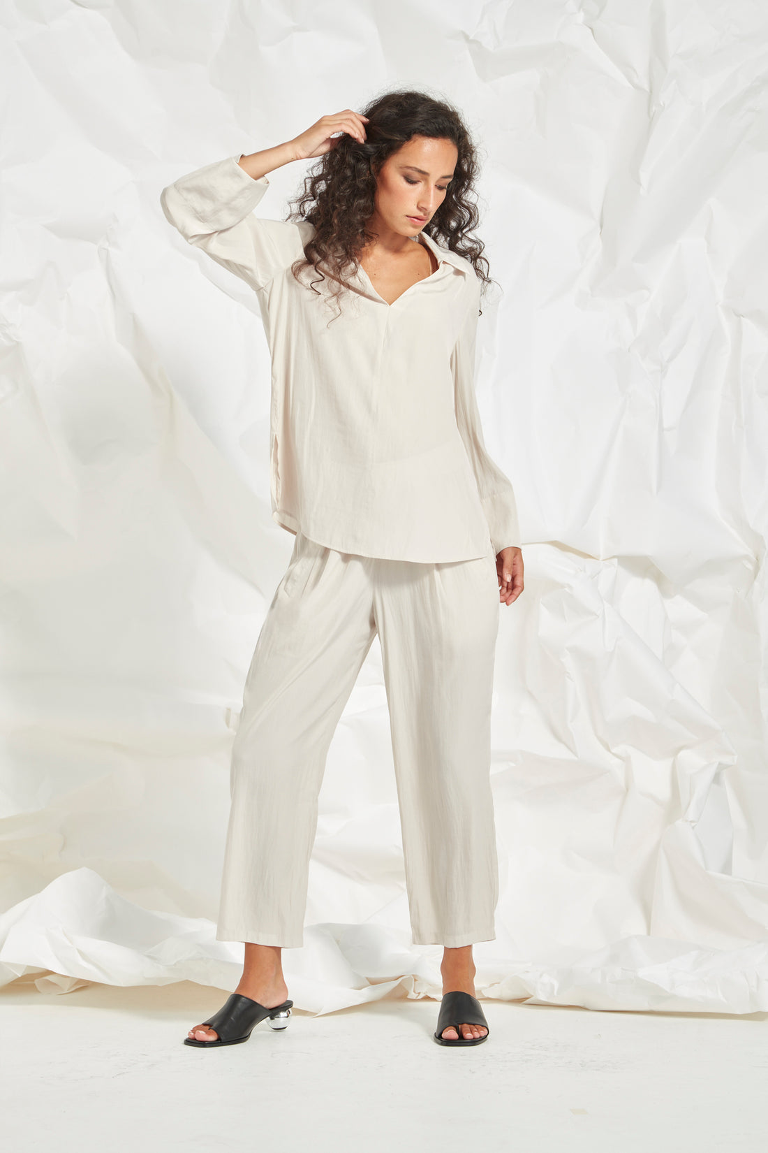 Glide - By Verge Corinna Blouse Champagne