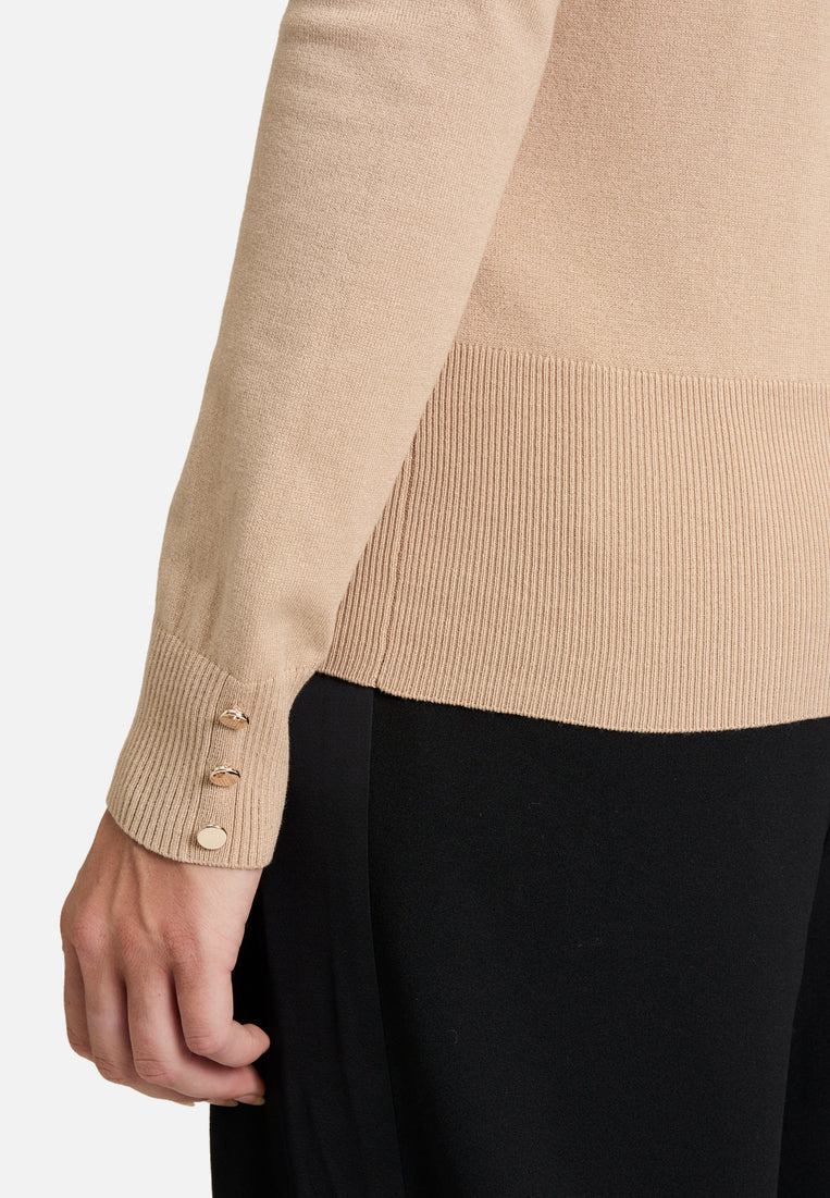 Betty Barclay - Caramel Turtle Neck Knit