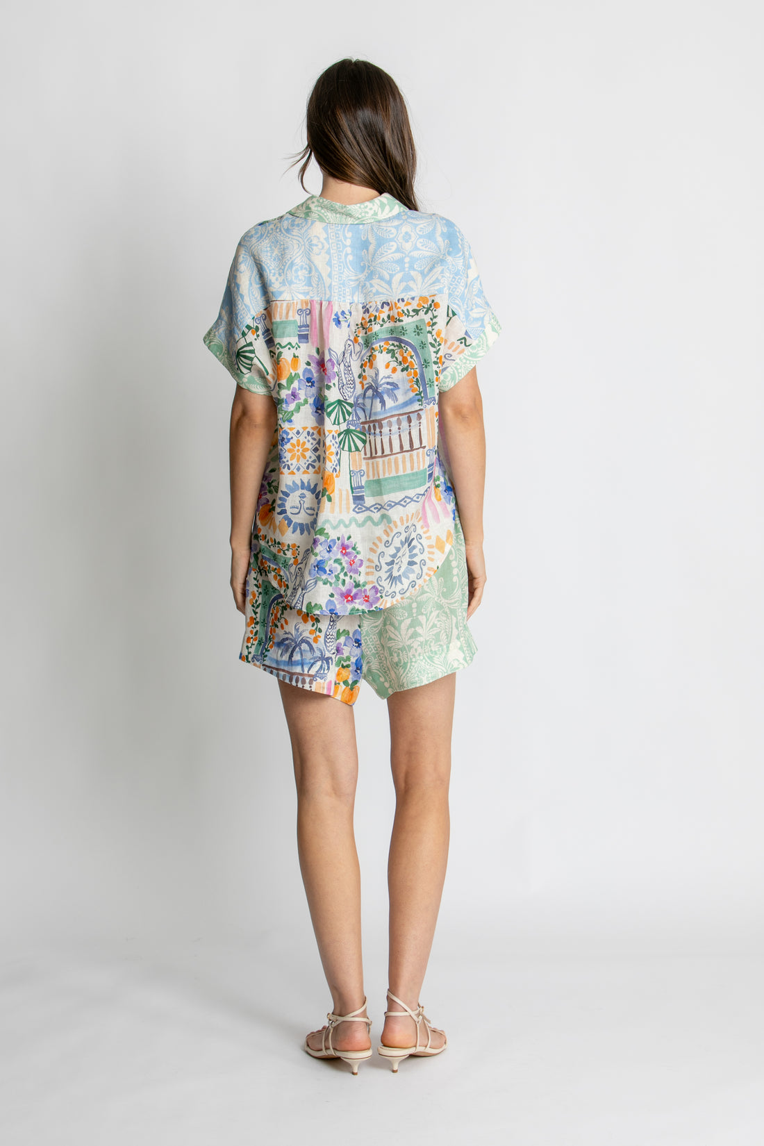 Kachel - Naomi Print Shorts