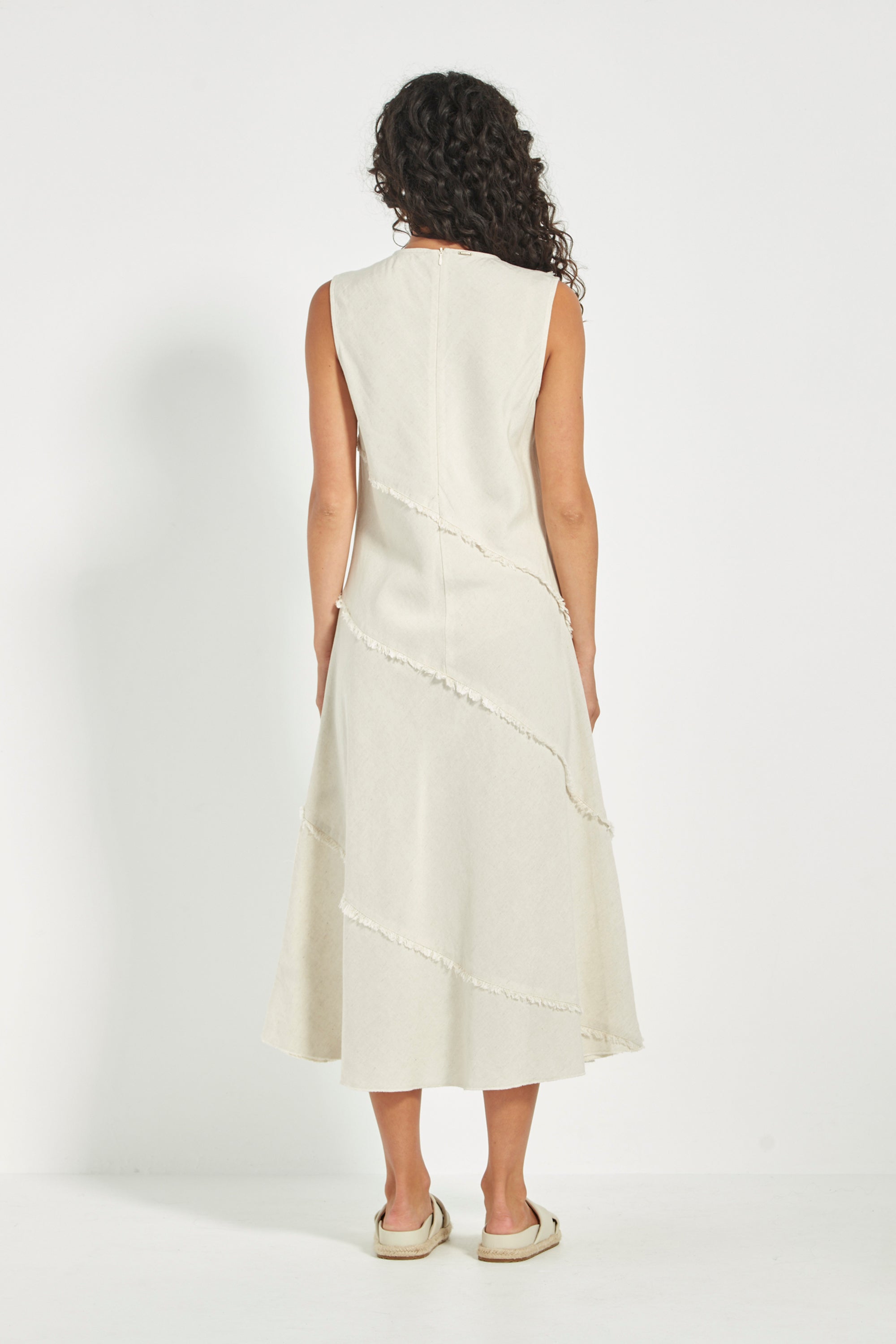 Verge Elle Dress - Cashew