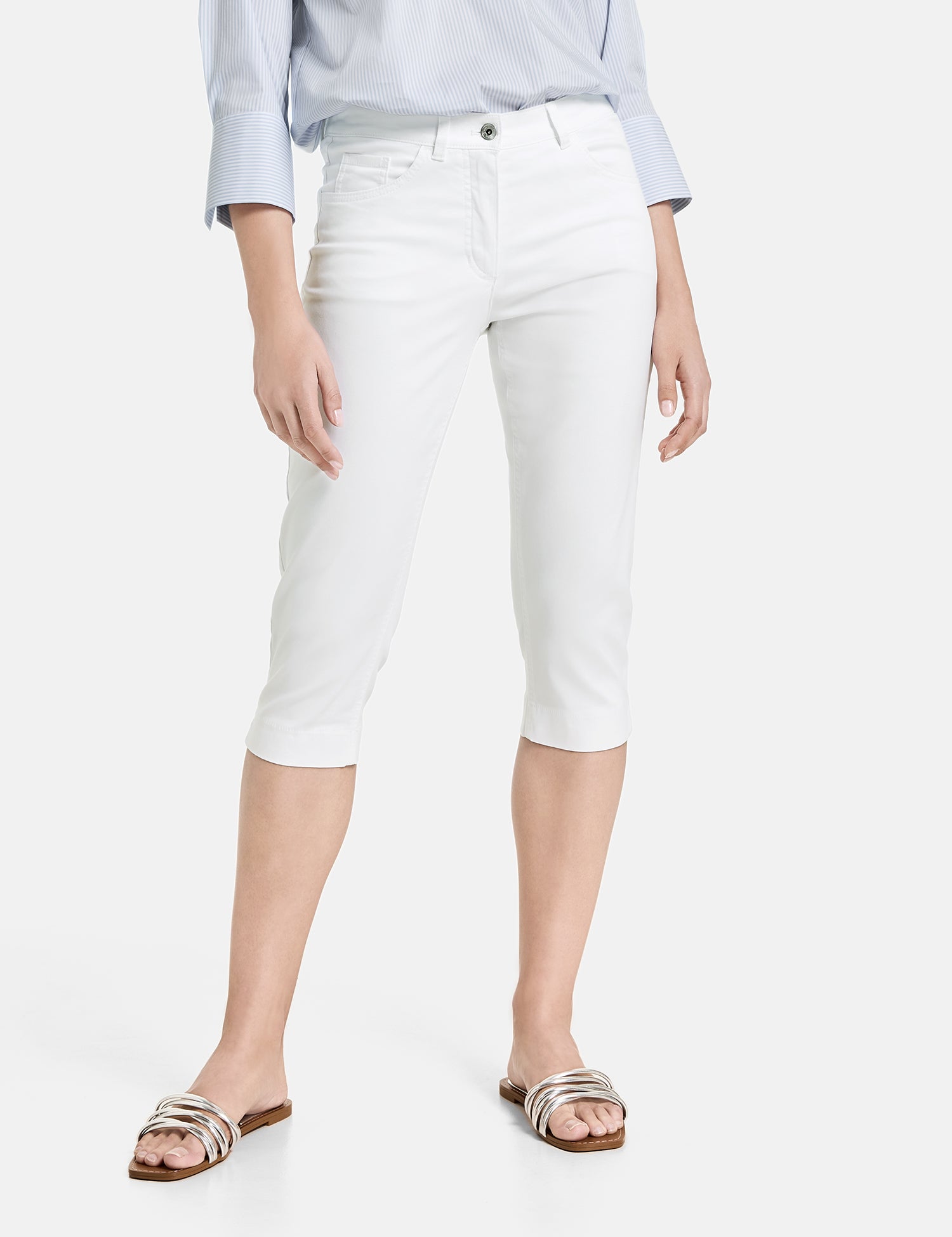 Gerry Weber - Best4Me Capri Long Shorts White