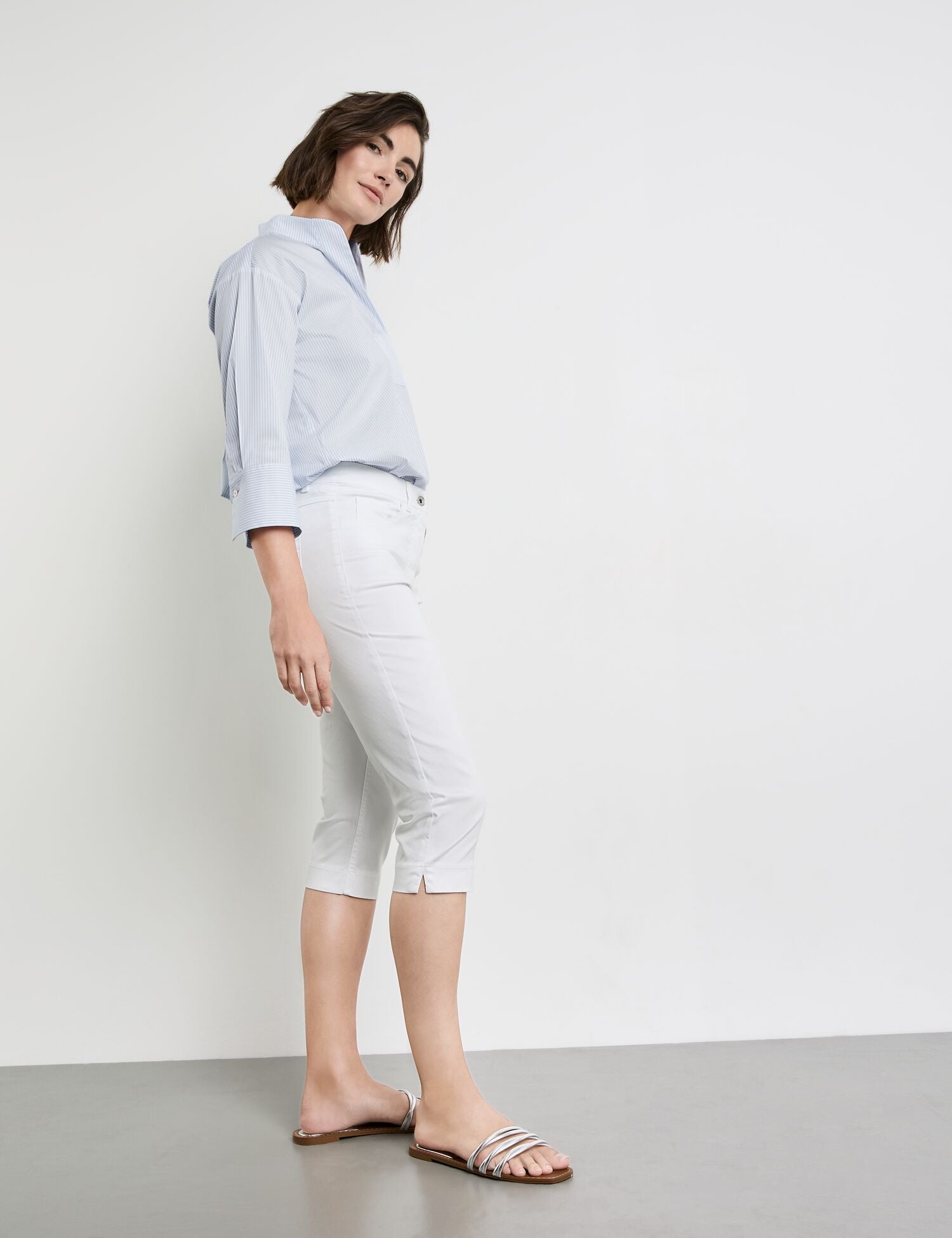 Gerry Weber - Best4Me Capri Long Shorts White