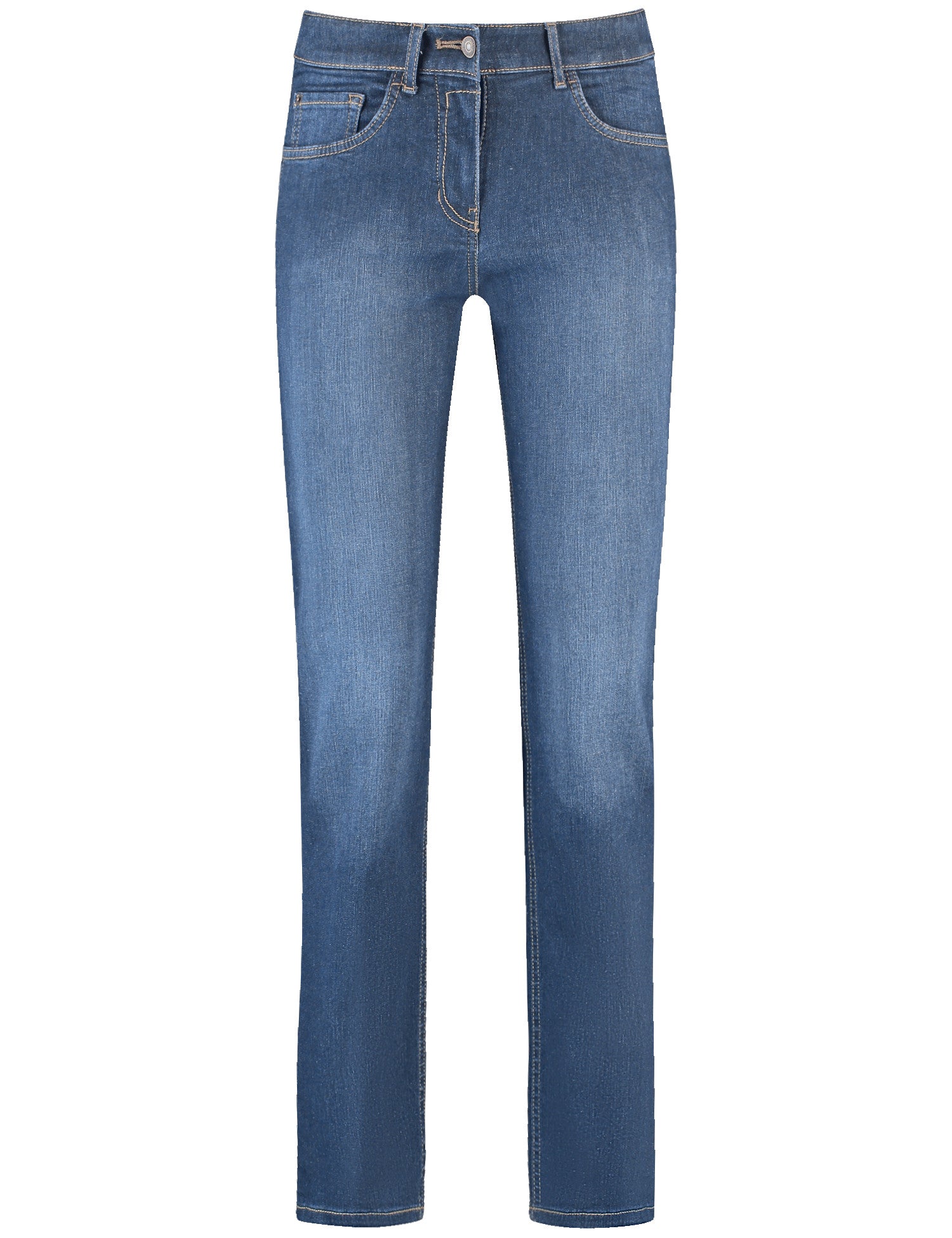 Gerry Weber - Soline Best4Me Slim Fit Nougat Blue Denim (Spring)