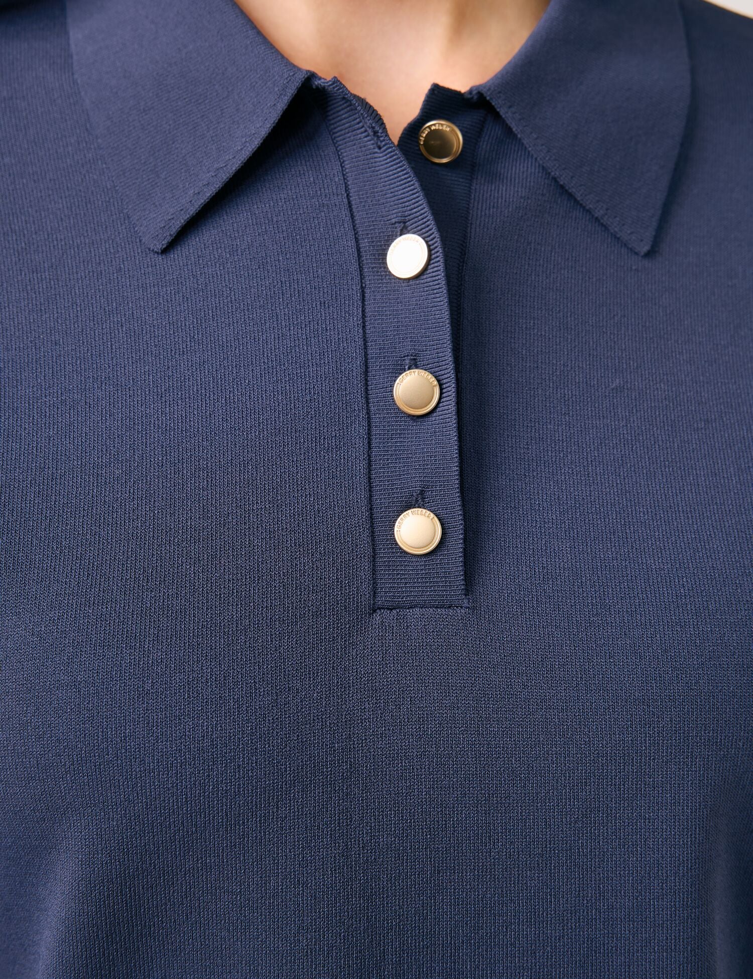 Gerry Weber - Indigo Blue Knit Polo